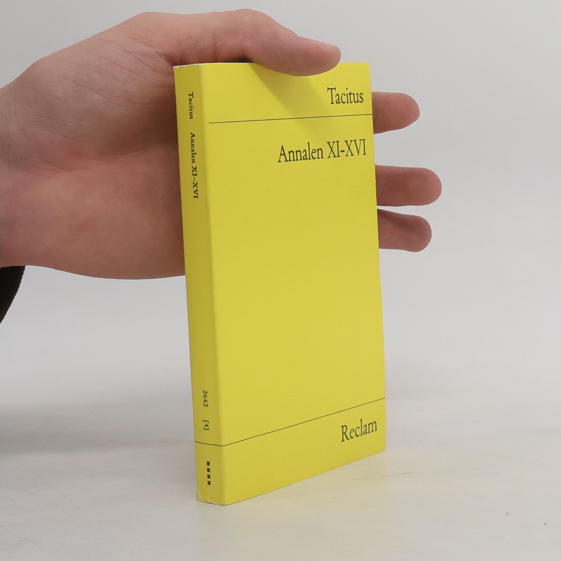 Tacitus Annalen XI-XVI