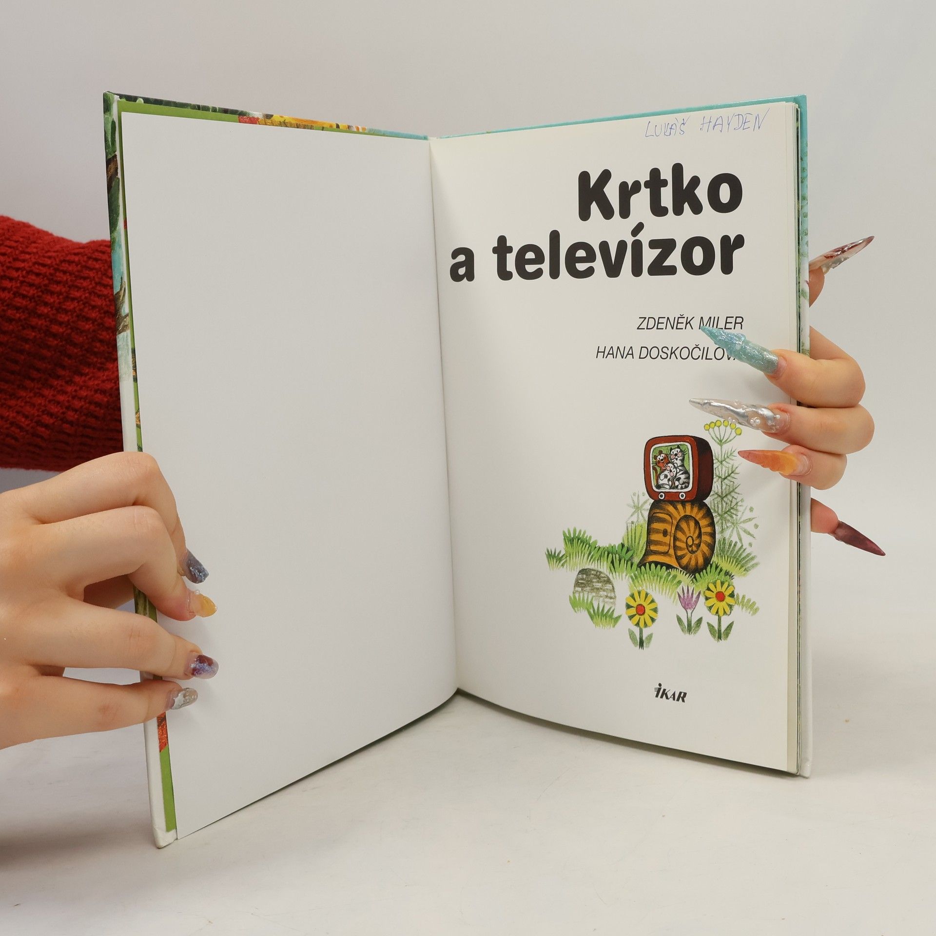Hana Doskočilová Krtko a televízor