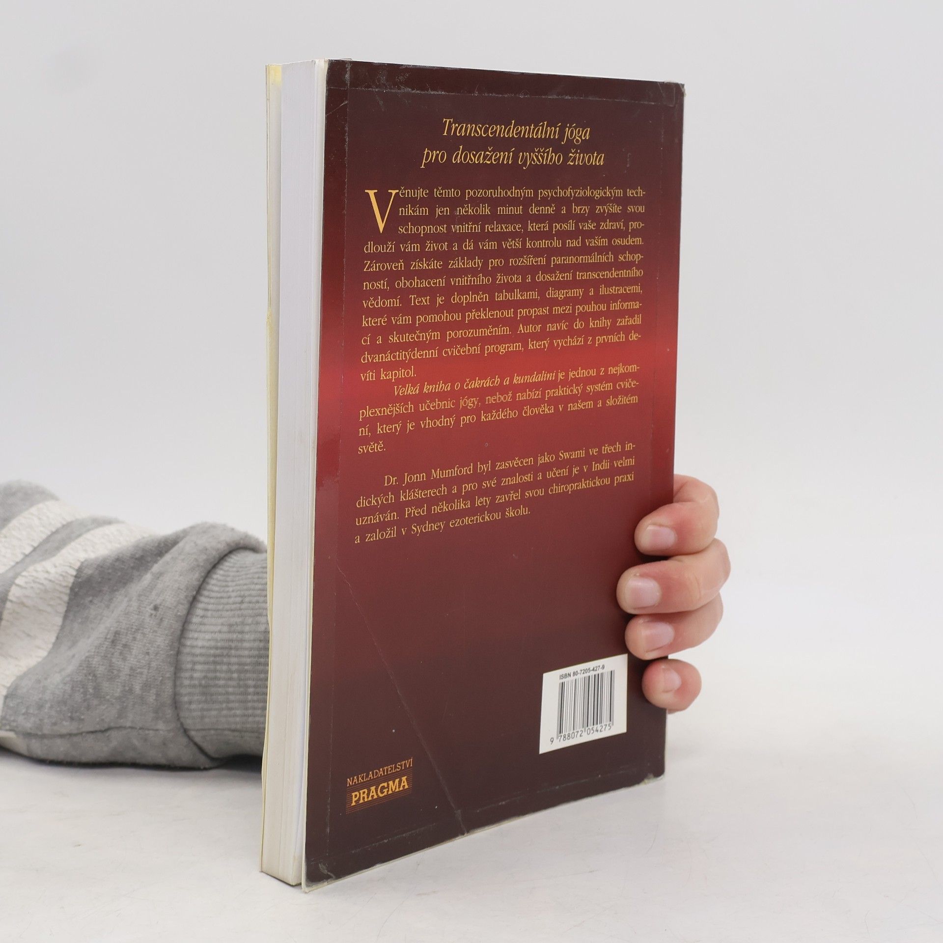 Jonn Mumford Velká kniha o čakrách a kundalini