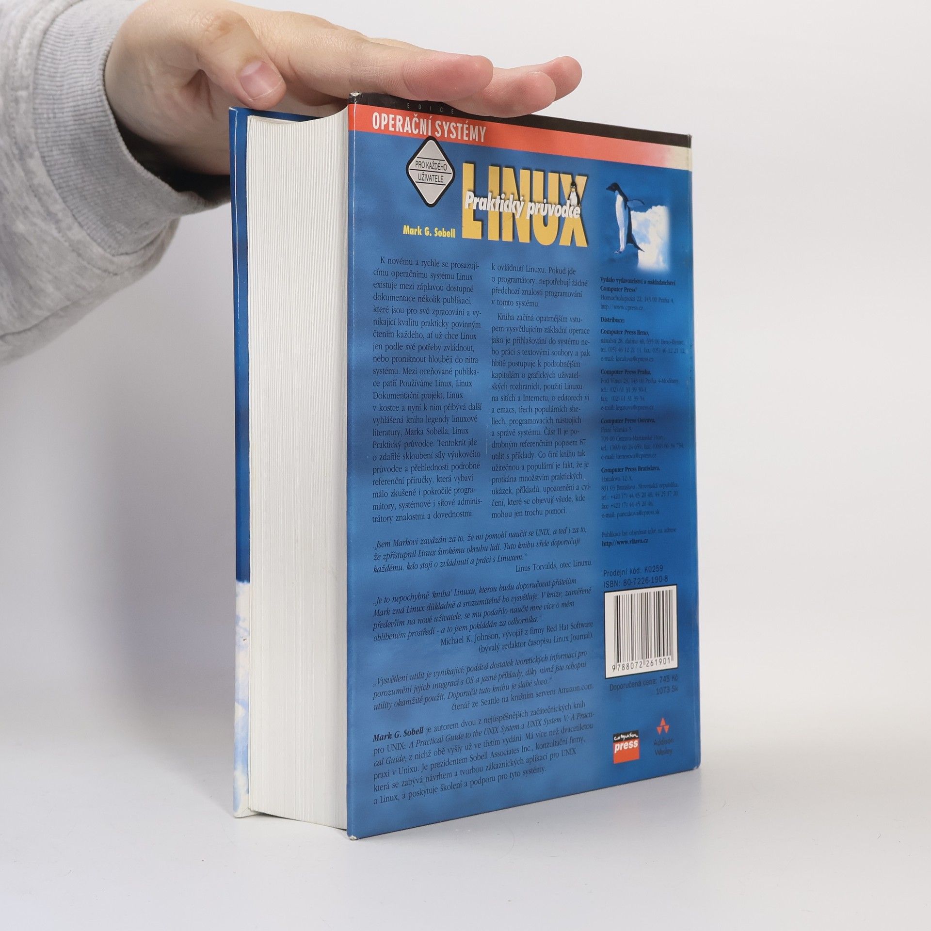 Mark G. Sobell Linux : praktický průvodce