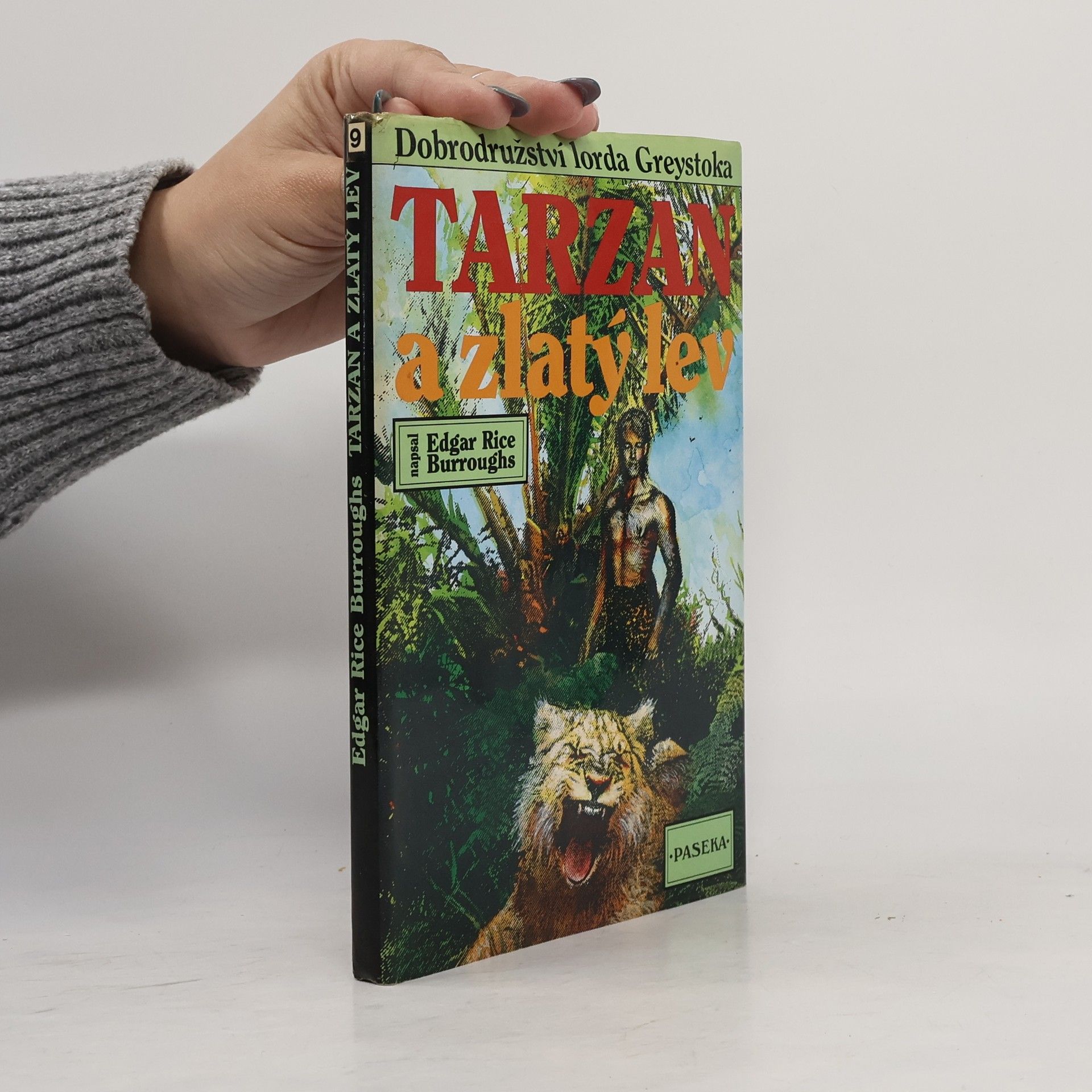 Edgar Rice Burroughs Tarzan a zlatý lev