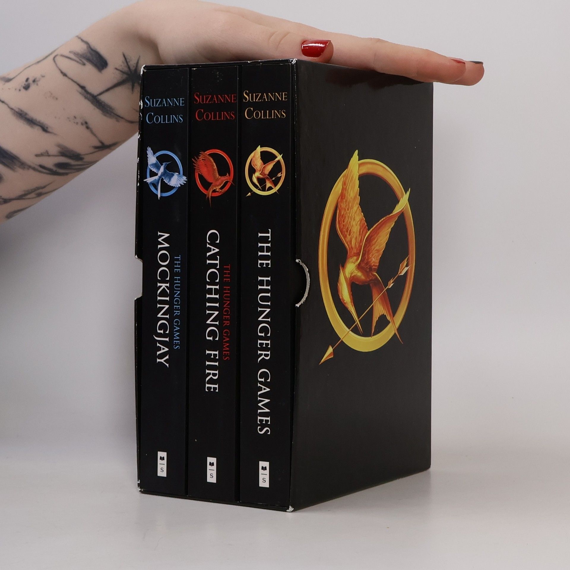 Suzanne Collins The Hunger Games 1-3. Box
