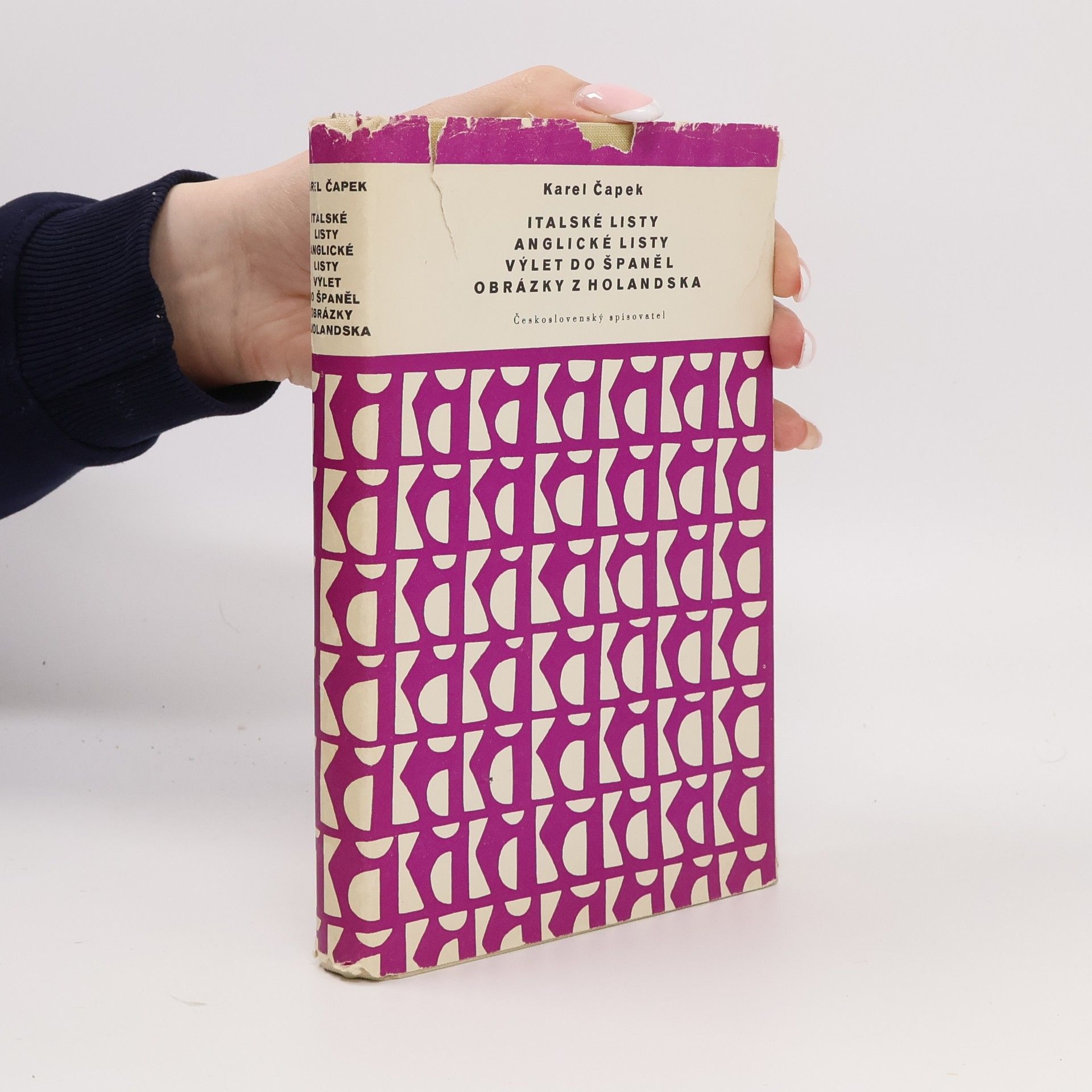 Karel Čapek Italské listy. Anglické listy. Výlet do Španěl. Obrázky z Holandska