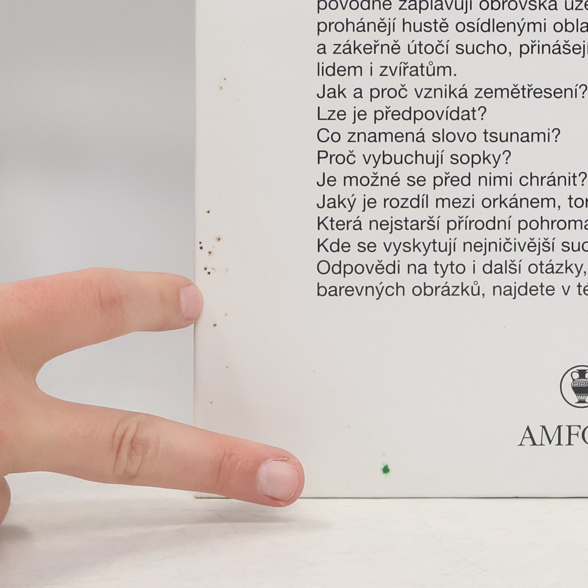 Various authors Poznej svět 3. Přírodní katastrofy