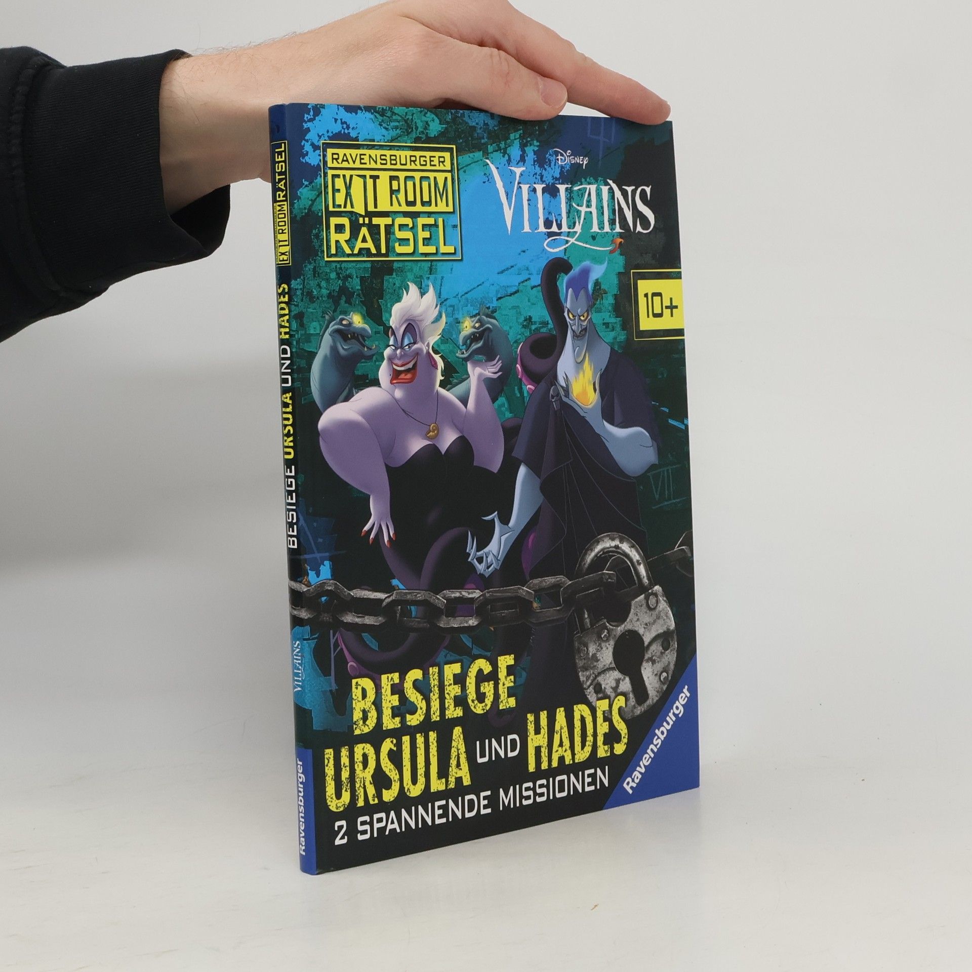 Anne Scheller Ravensburger Exit Room Rätsel: Disney Villains - Besiege Ursula und Hades: 2 spannende Missionen