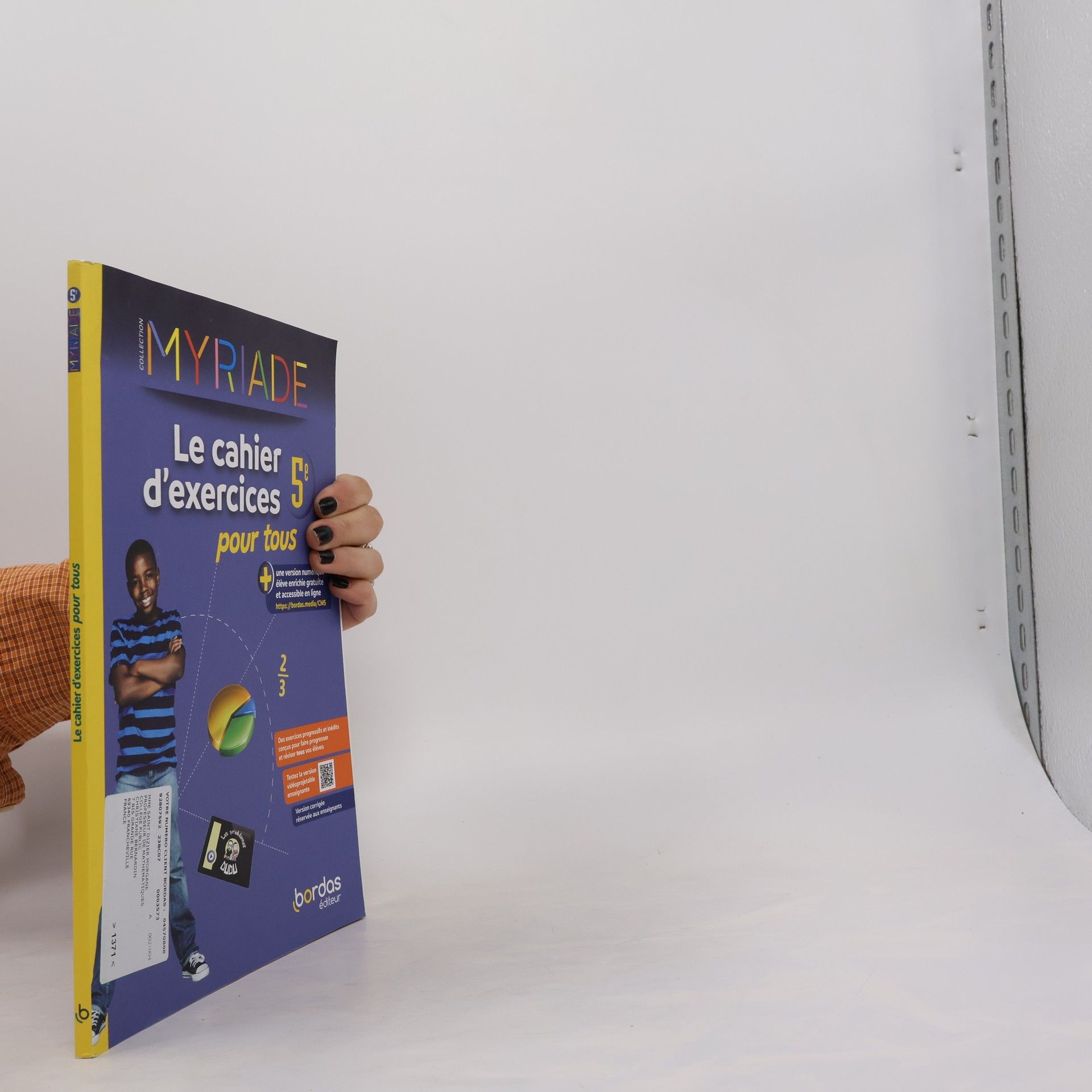 Axelle Soto Le cahier d'exercices 5e pour tous