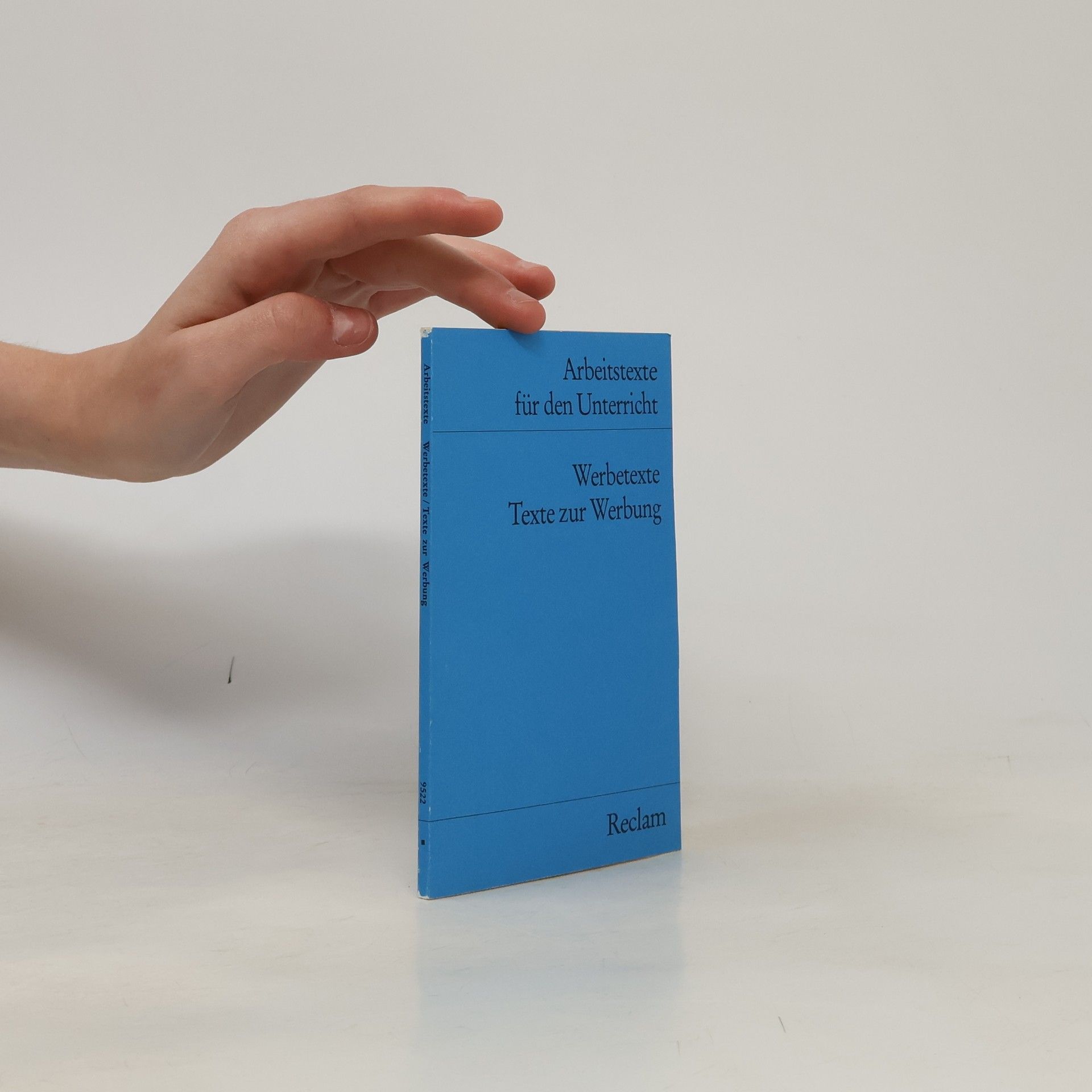 Collectif d'auteurs Werbetexte, Texte zur Werbung