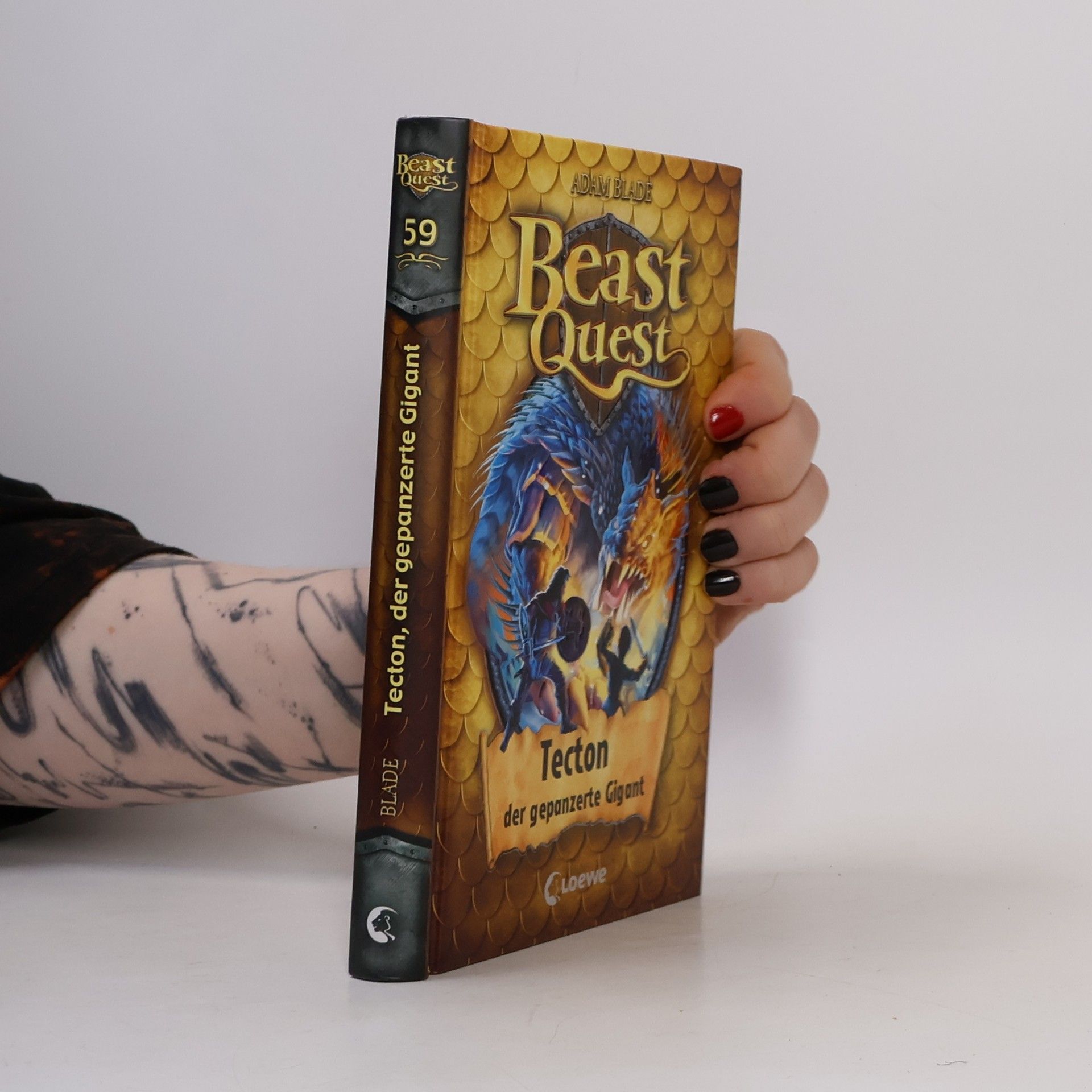 Adam Blade Beast Quest. Tecton, der gepanzerte Gigant