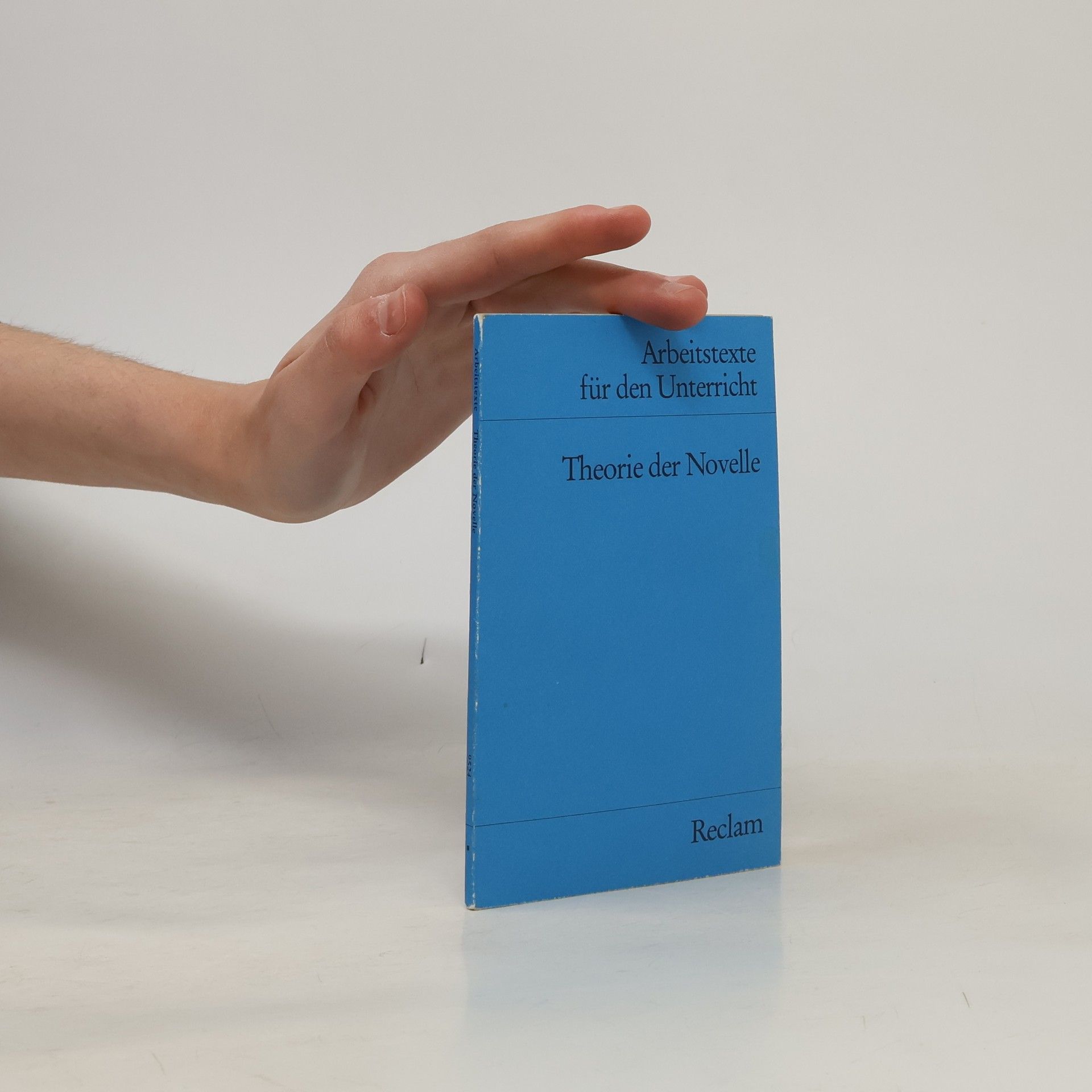 Autores varios Theorie der Novelle