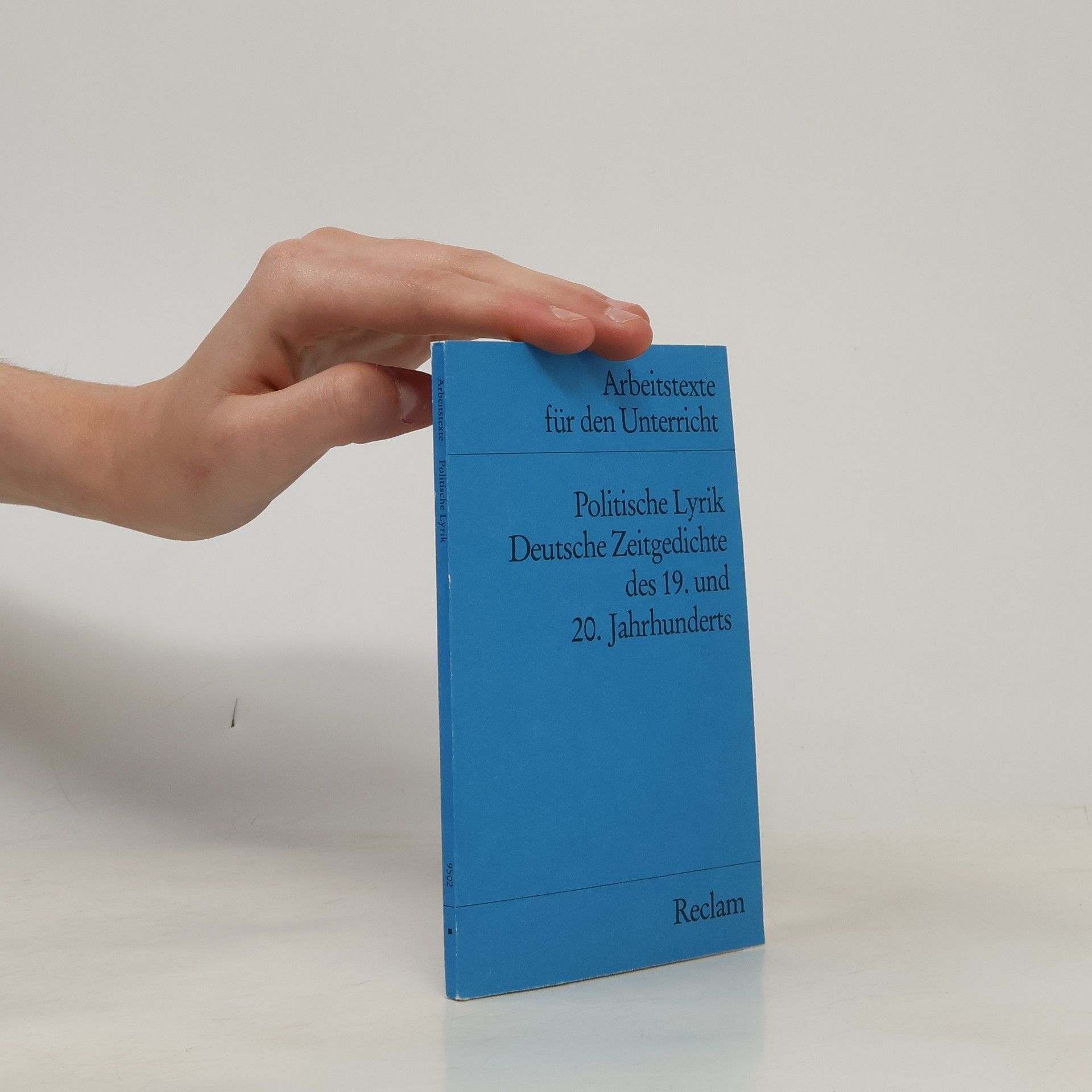 Wolfgang Gast Politische Lyrik