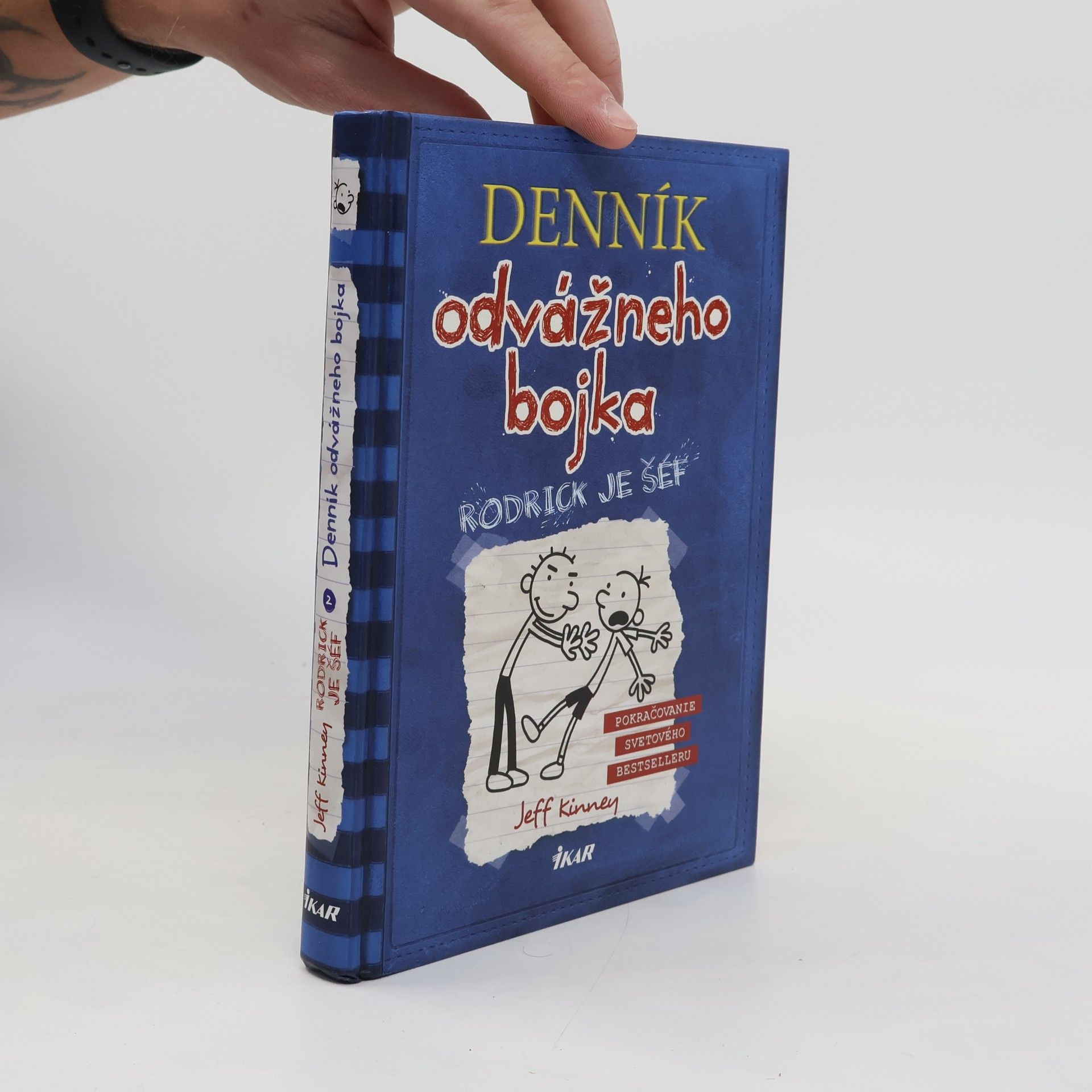 Jeff Kinney Deník odvážneho bojka 2. Rodrick je šéf