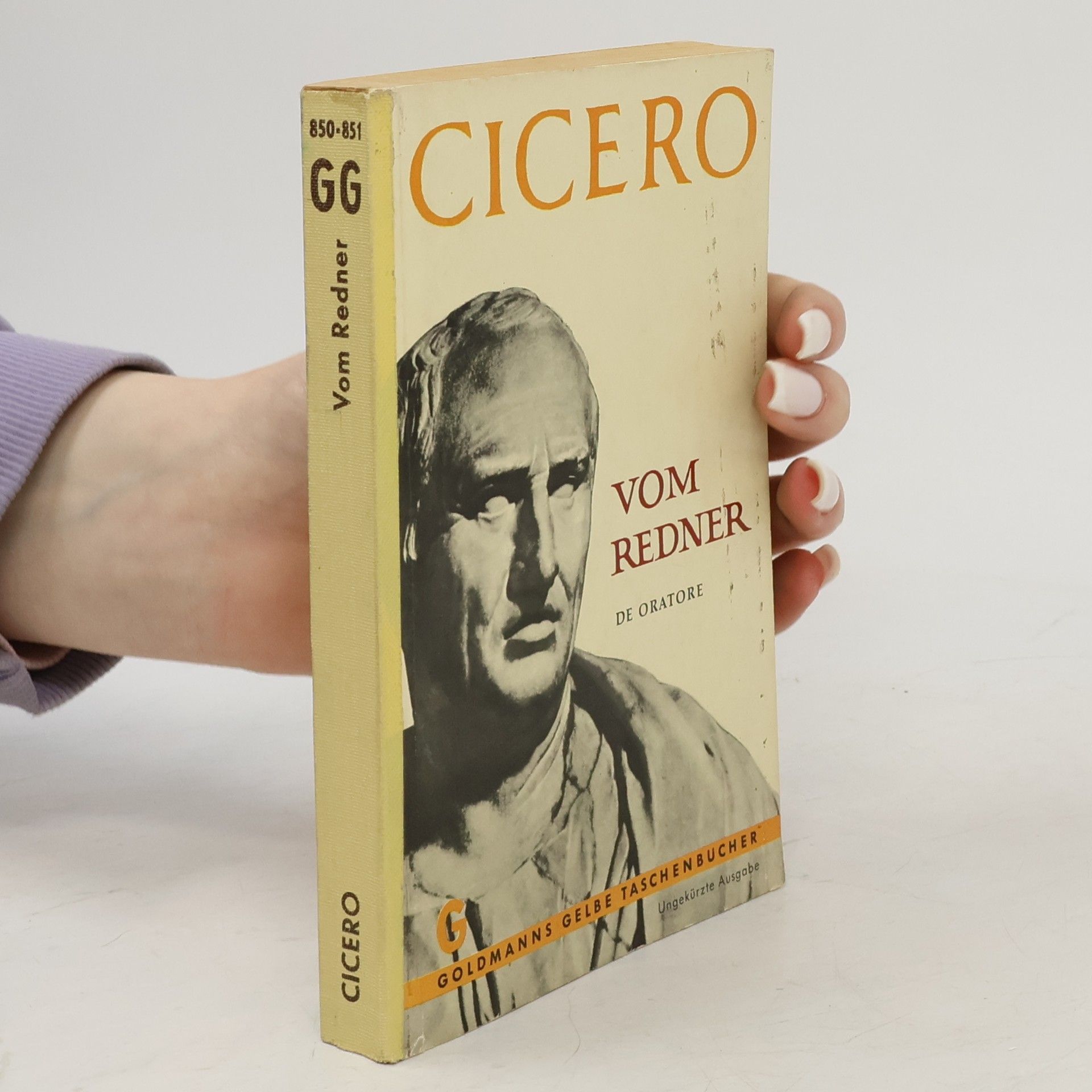 Marcus Tullius Cicero Vom Redner