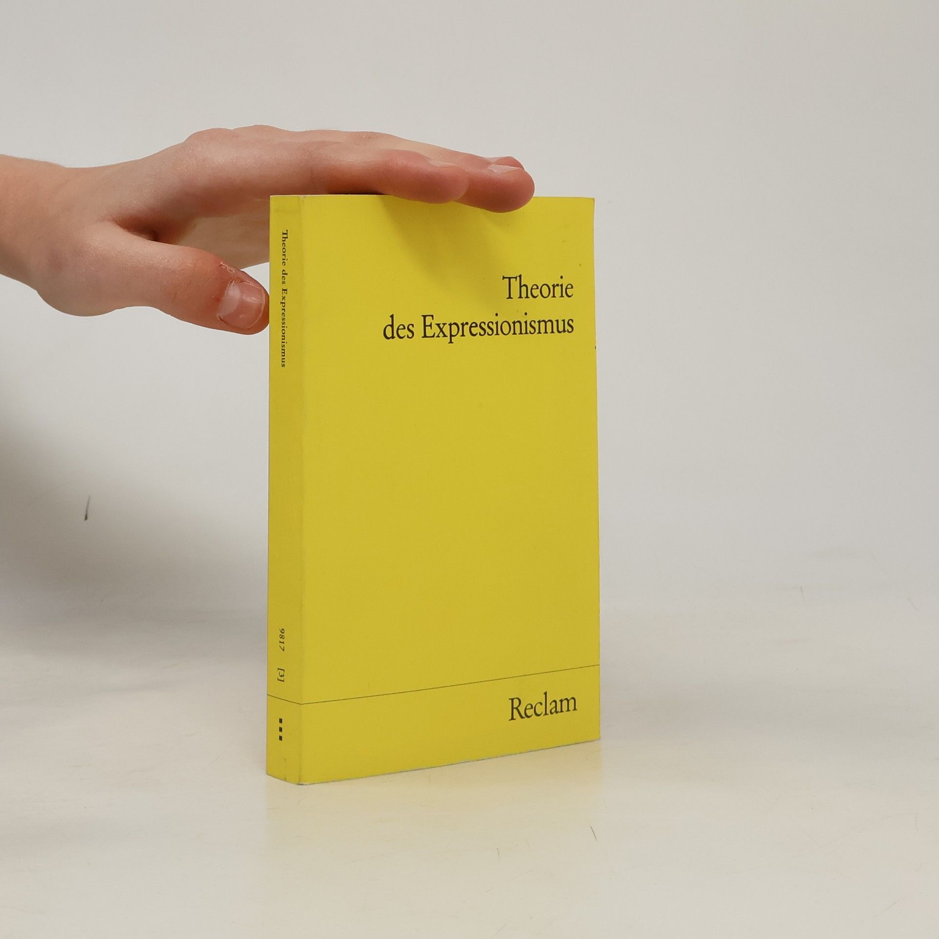 Otto Ferdinand Best Theorie des Expressionismus