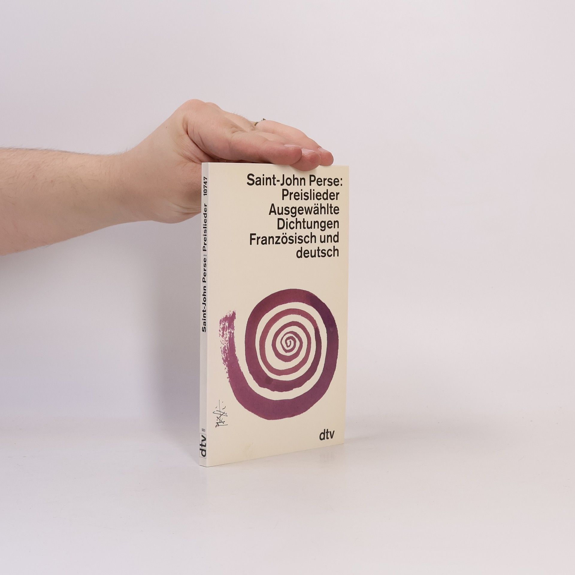 Preislieder. Ausgewählte Dichtungen. Französich und deutsch