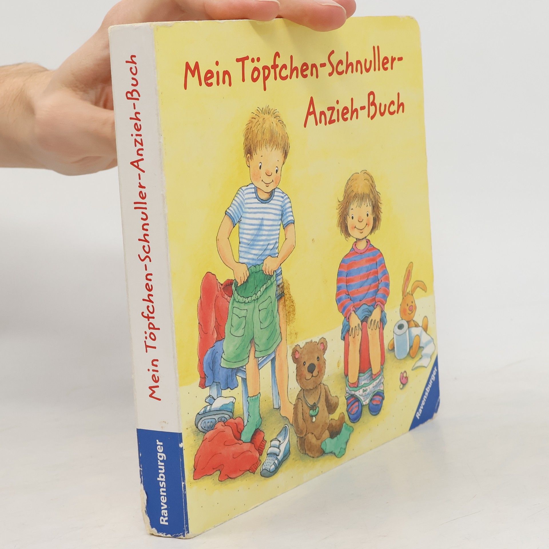 Clara Suetens Mein Töpfchen-Schnuller-Anzieh-Buch