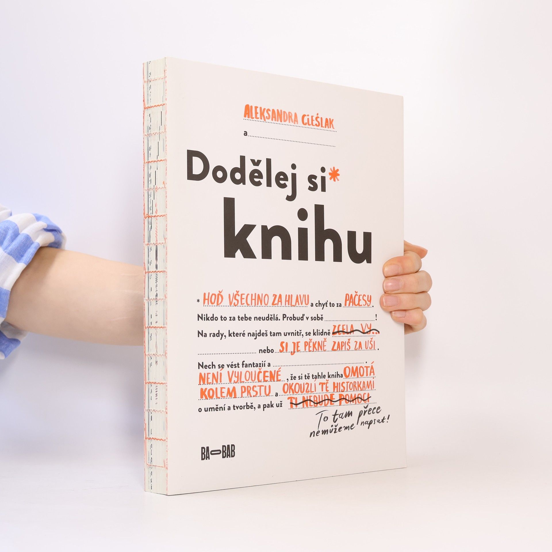 Aleksandra Cieślak Dodělej si knihu