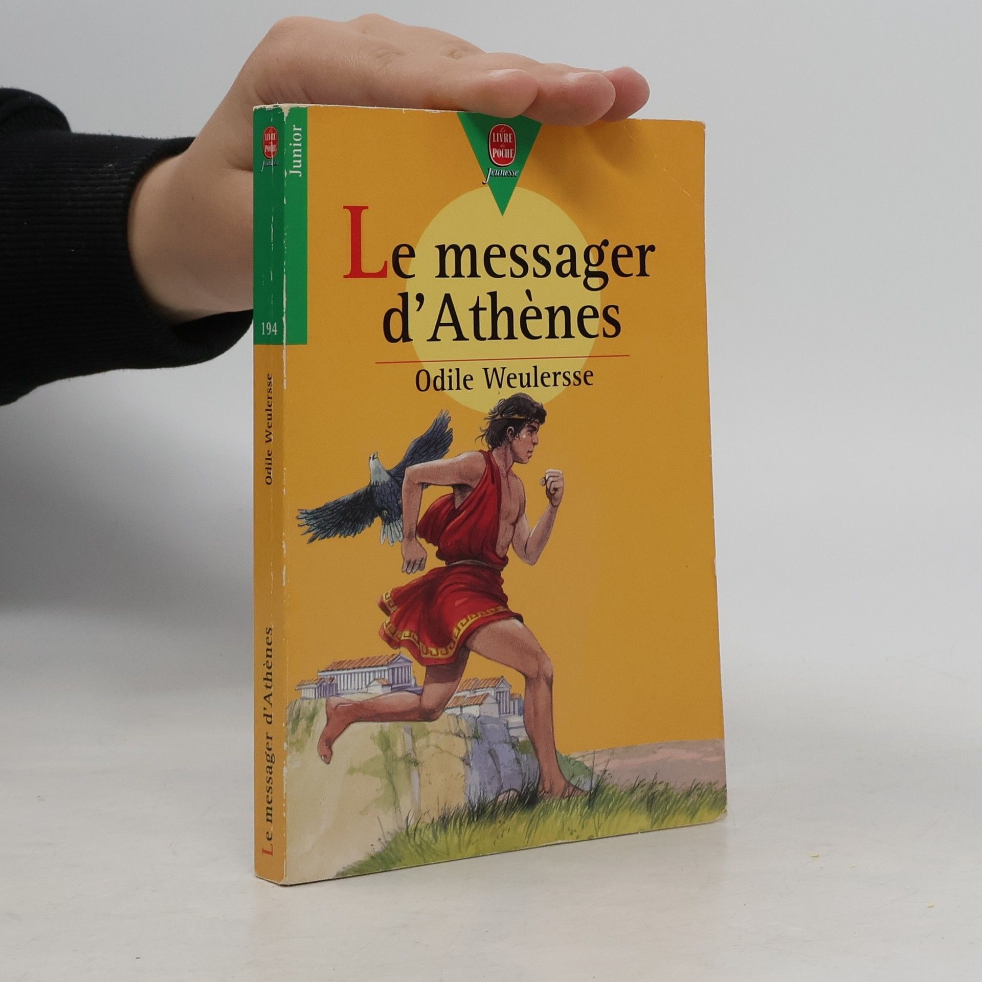 Odile Weulersse Le messager d'Athènes