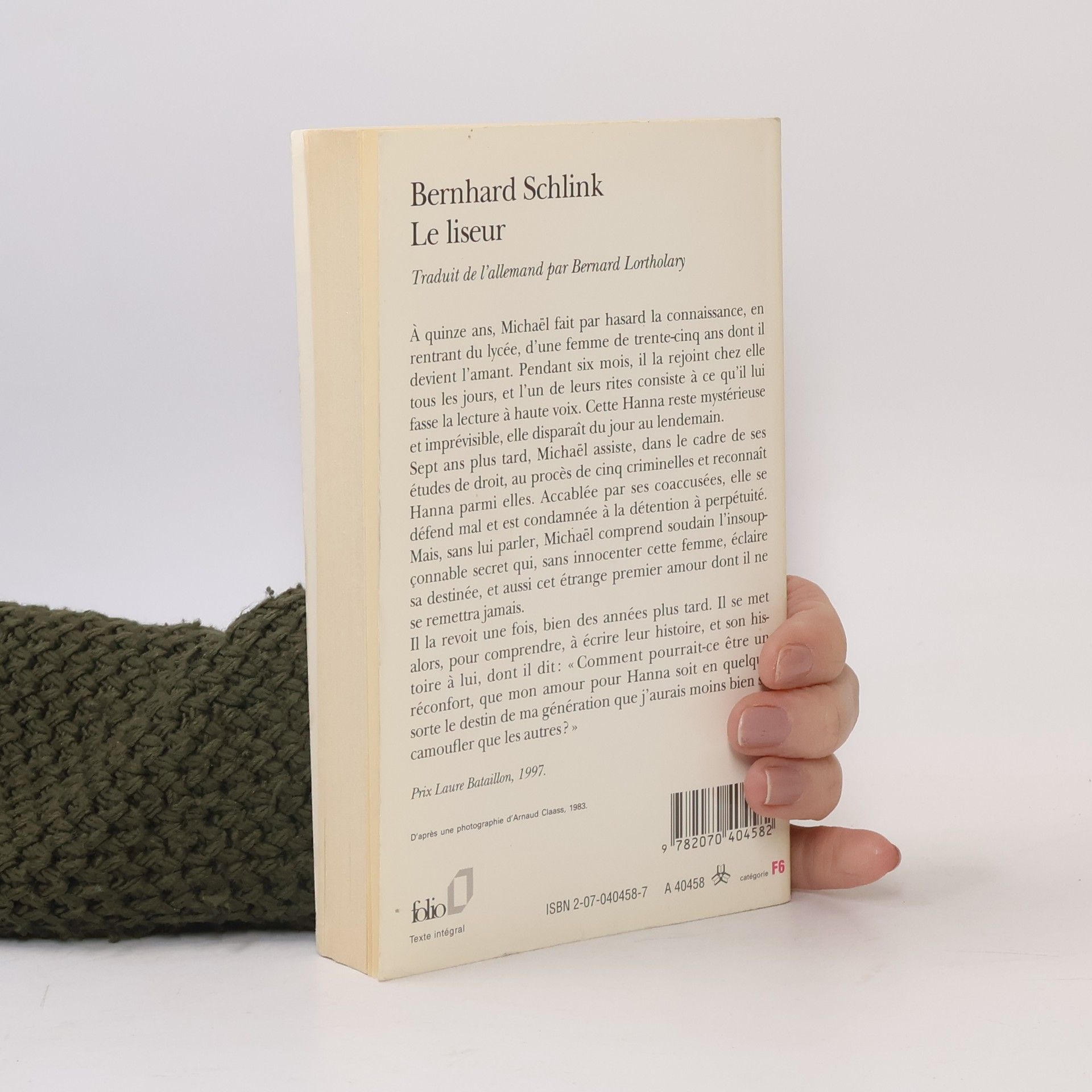 Bernhard Schlink Le liseur