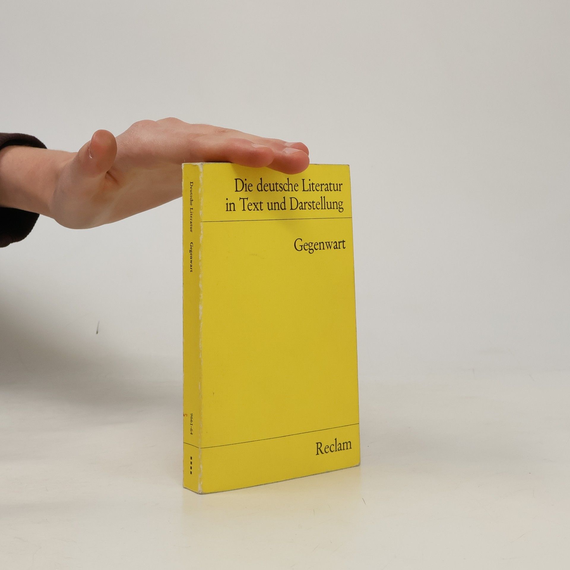 Gerhard Kaiser Gegenwart. Die deutsche Literatur Bd. 16