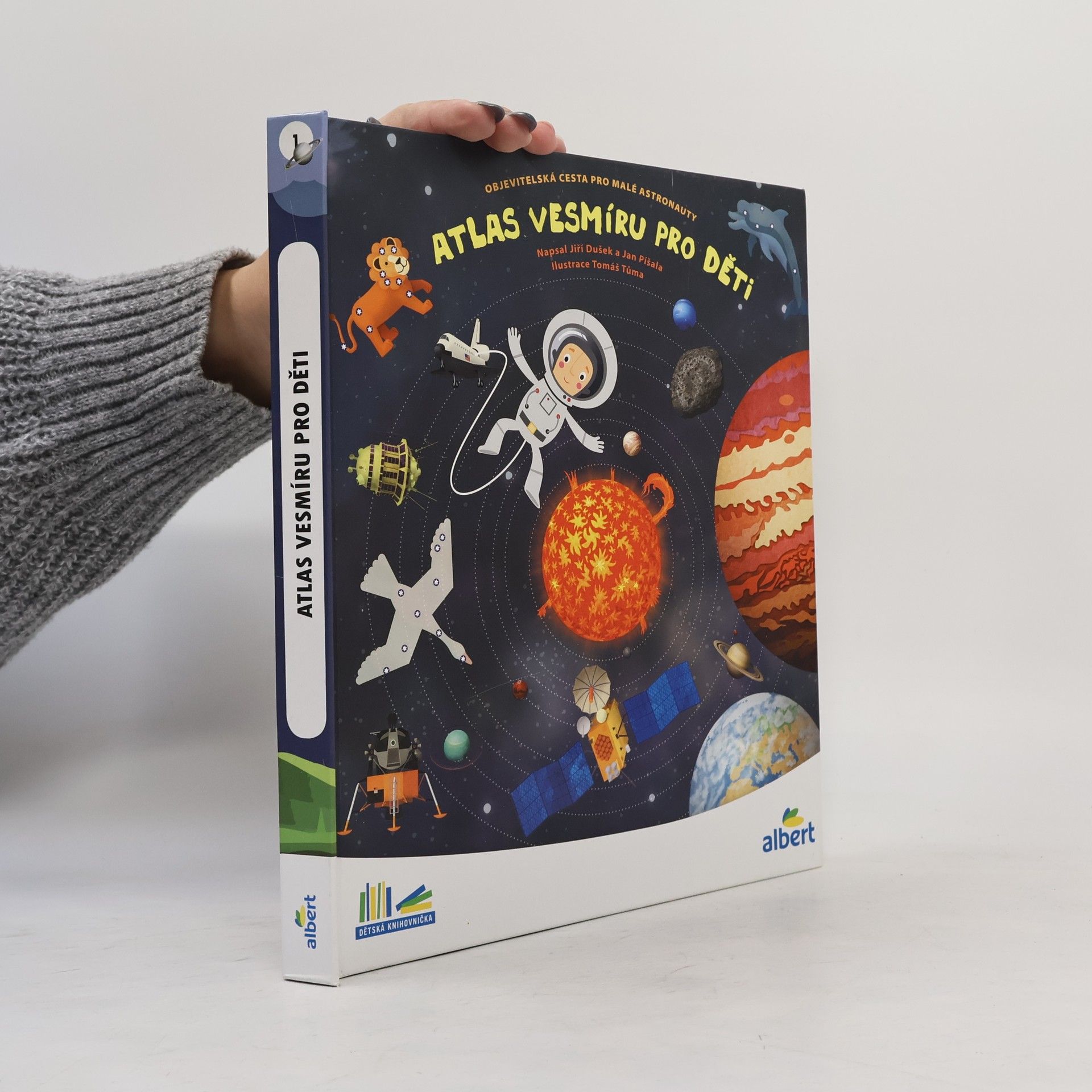 Tomáš Tůma Atlas vesmíru pro děti: Objevitelská cesta pro malé astronauty
