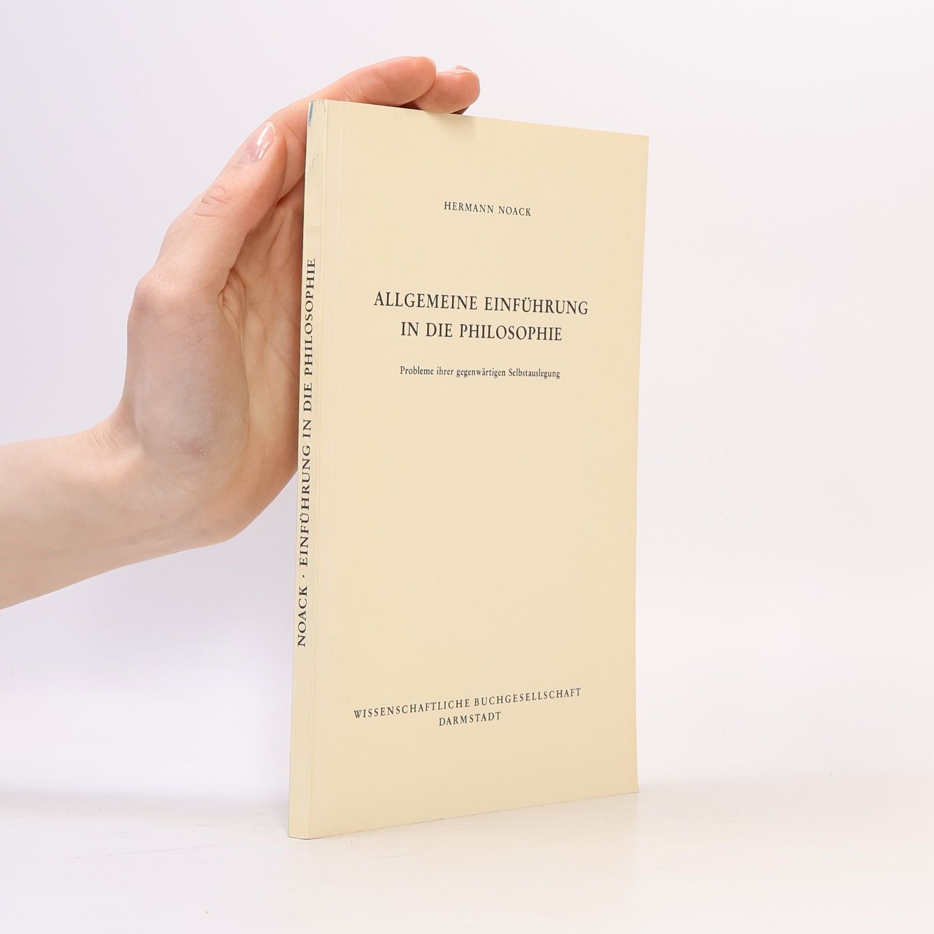 Allgemeine Einführung in die Philosophie