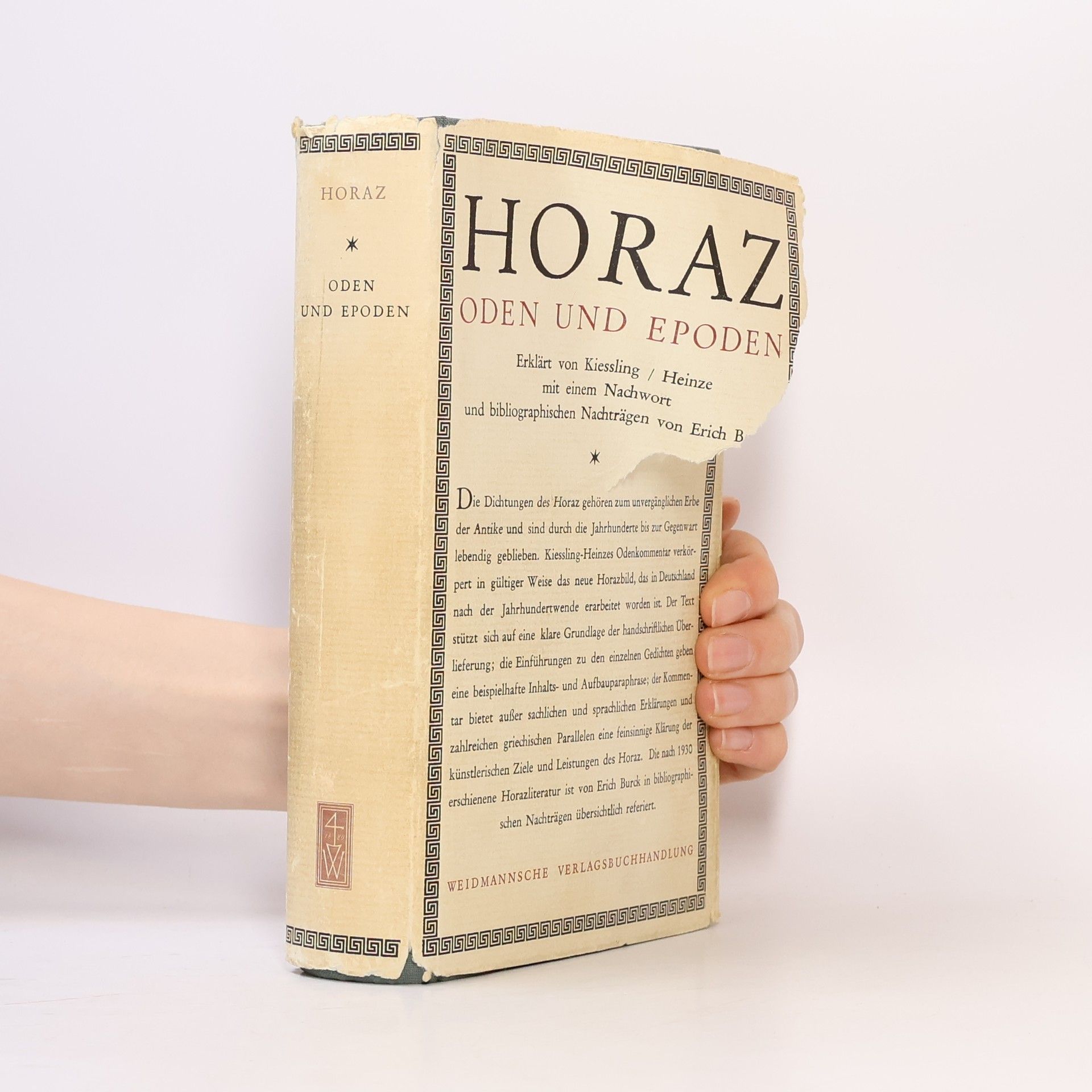 Horace Oden und Epoden