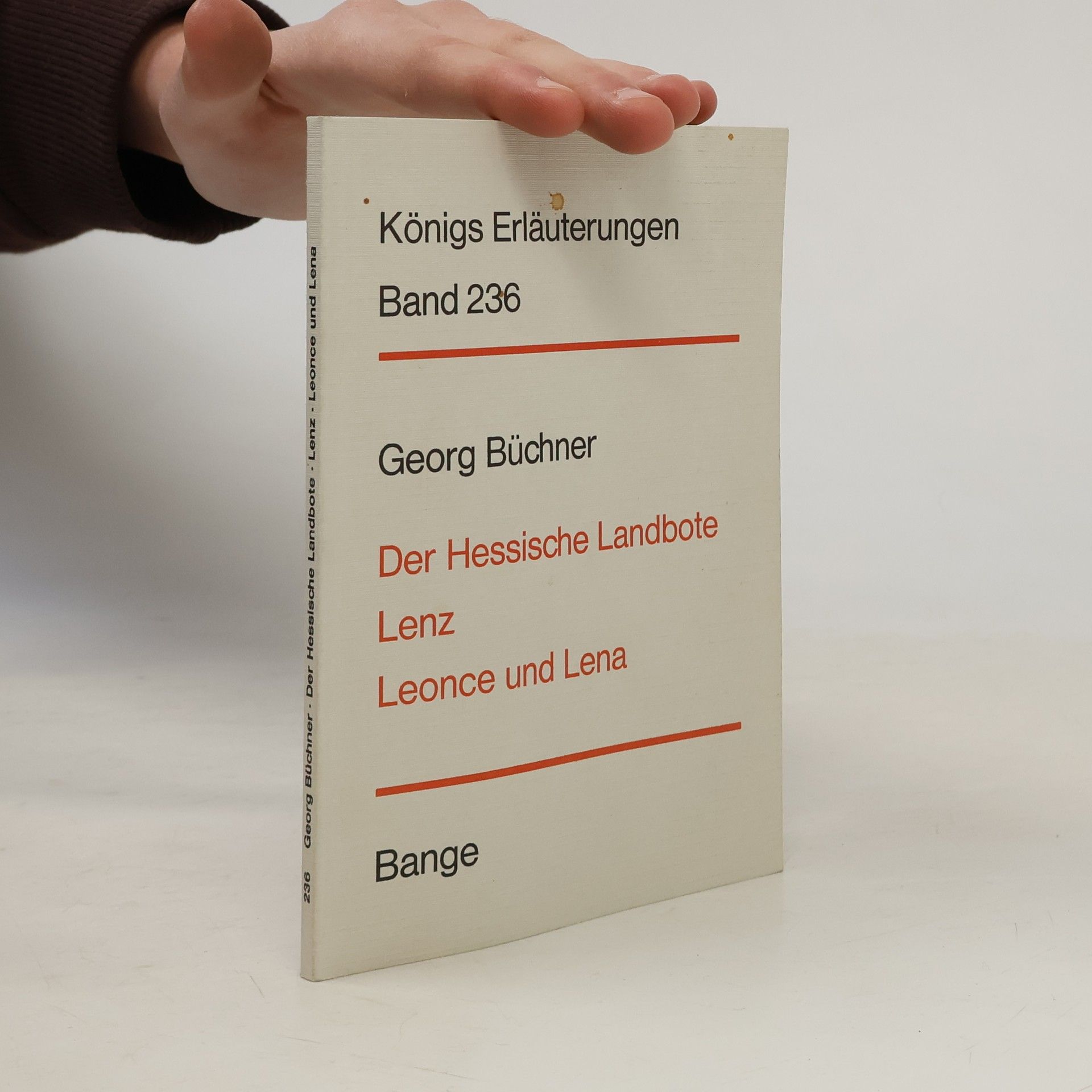 Karl Brinkmann Erläuterungen zu Georg Büchner