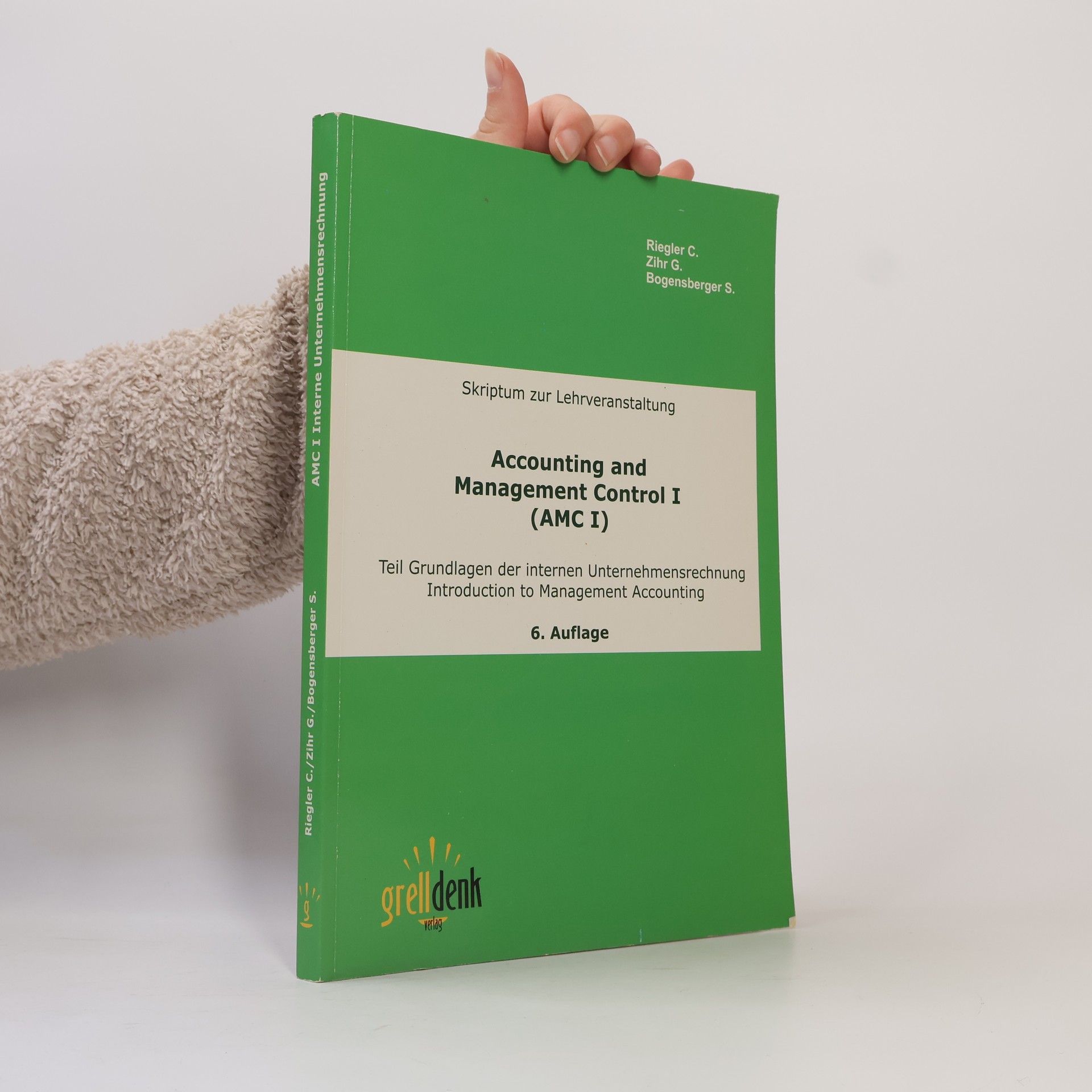 Kolektiv autorů Accounting for Management Control I