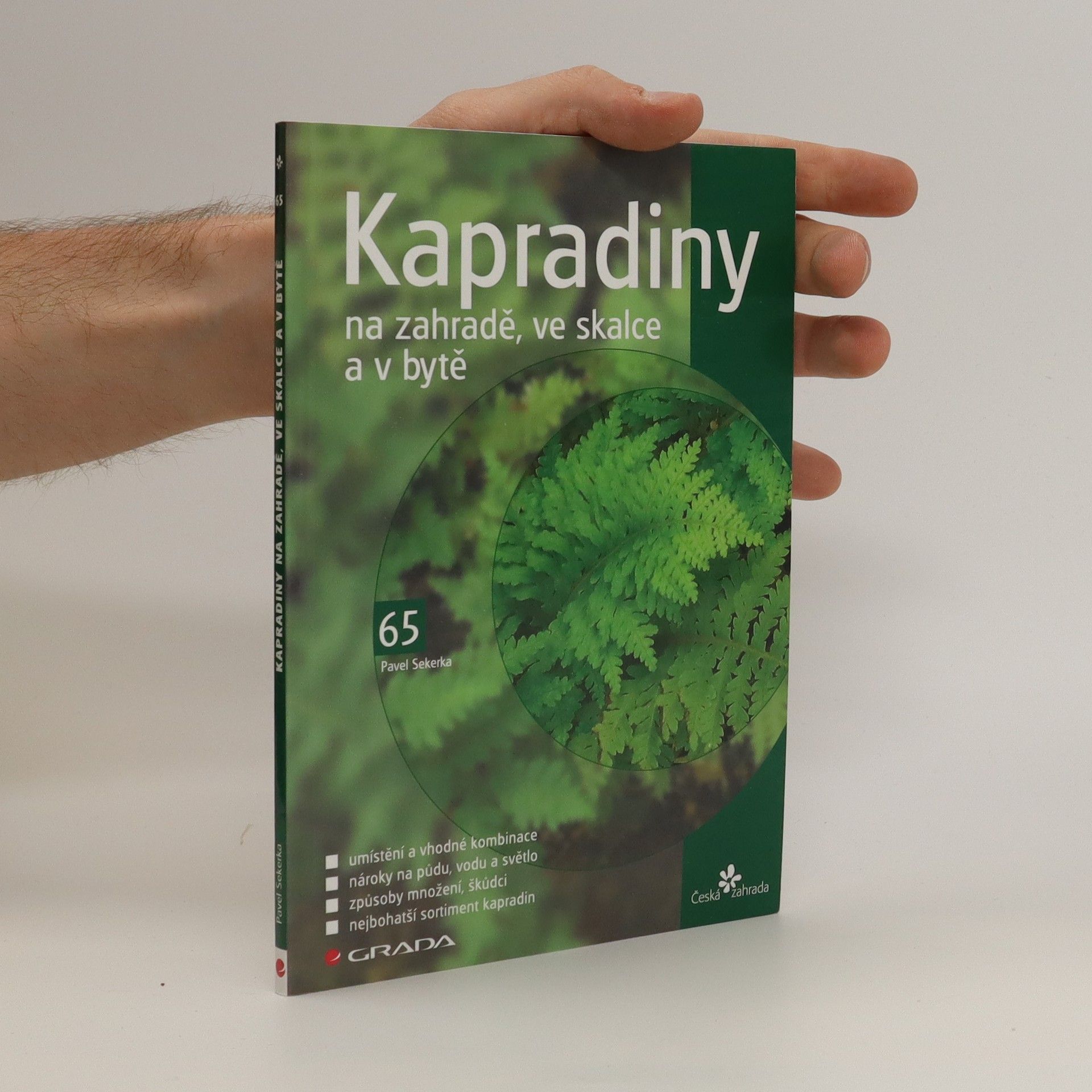 Pavel Sekerka Kapradiny na zahradě, ve skalce a v bytě