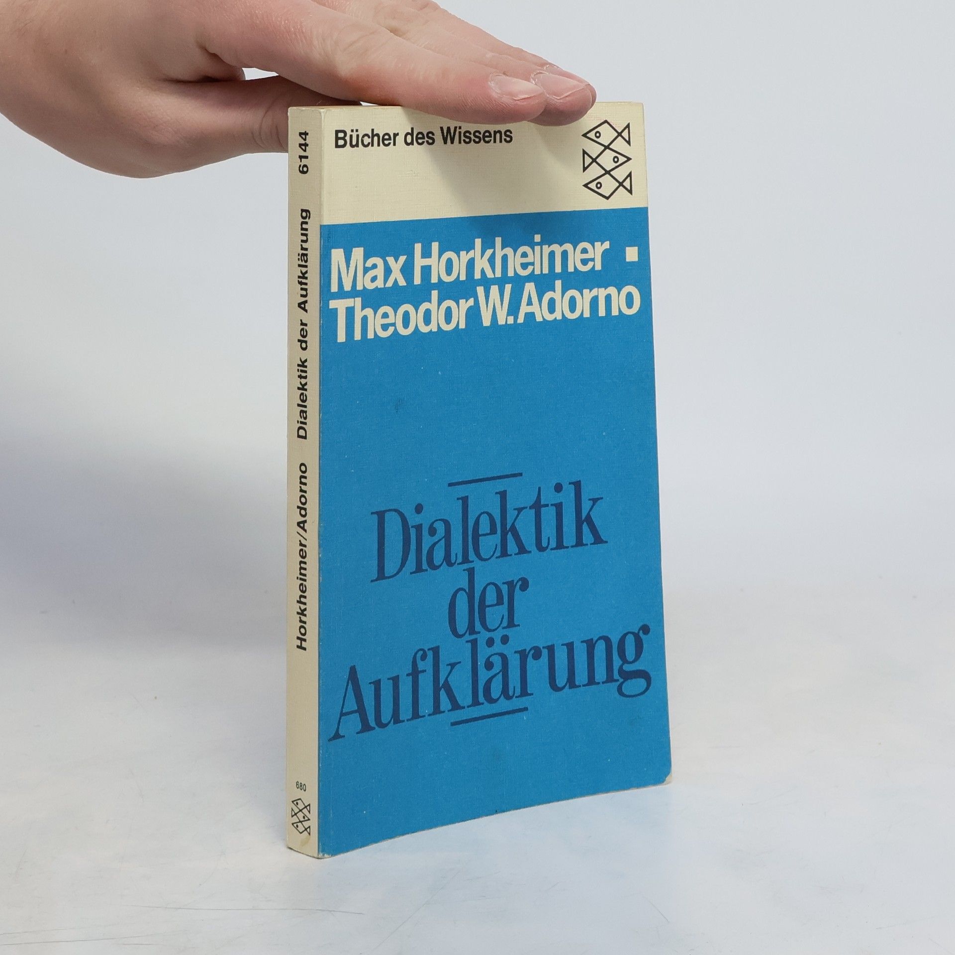 Max Horkheimer Dialektik der Aufklärung
