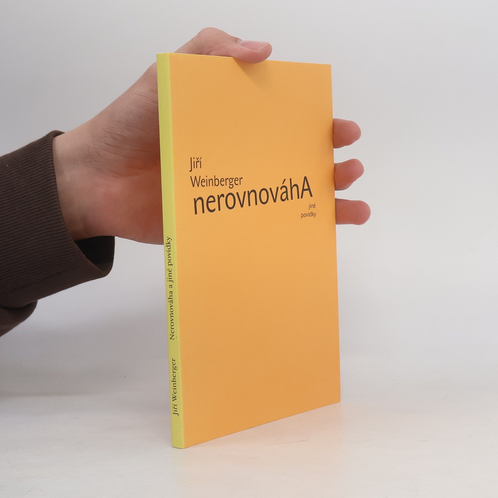 Jiří Weinberger Nerovnováha a jiné povídky