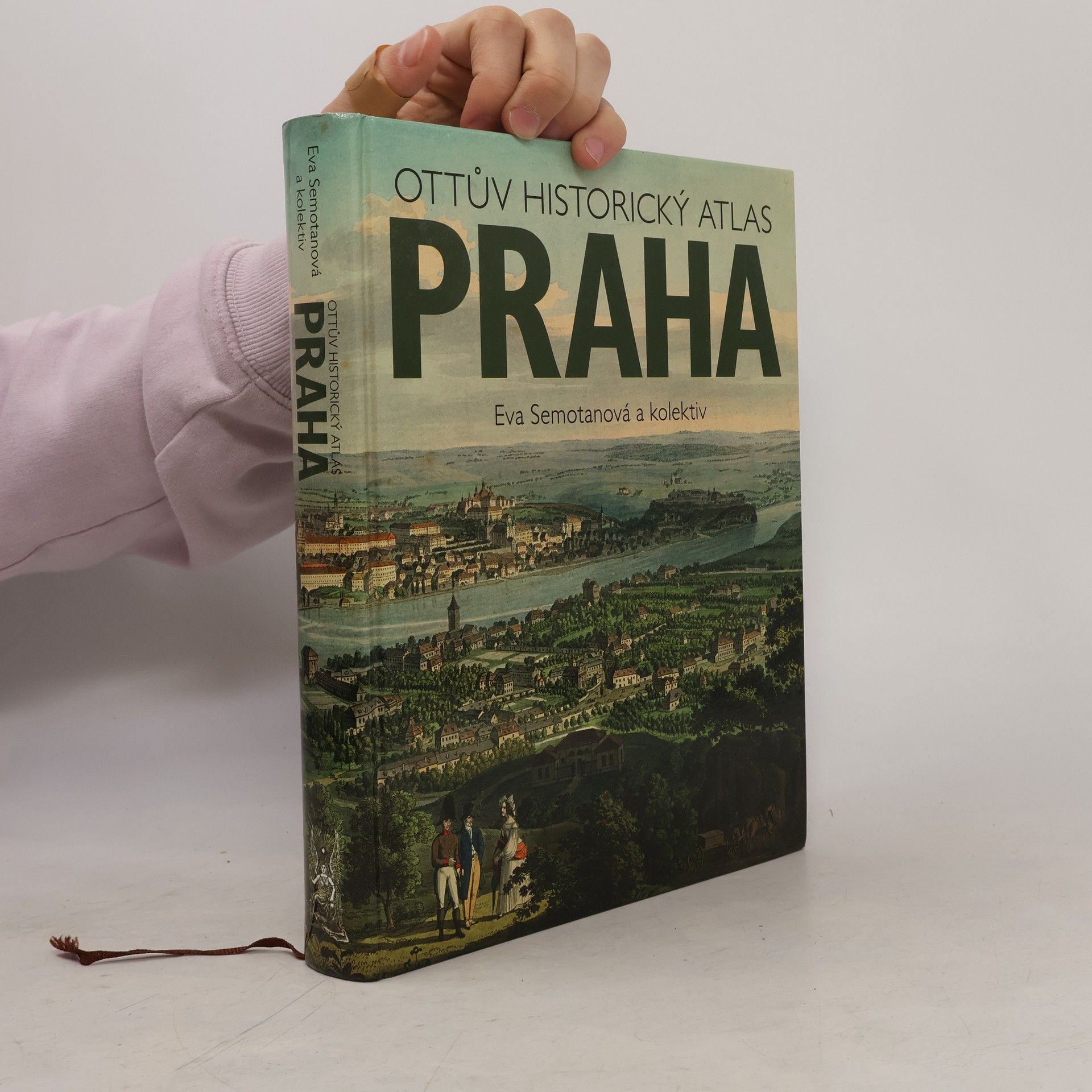 Eva Semotanová Ottův historický atlas. Praha