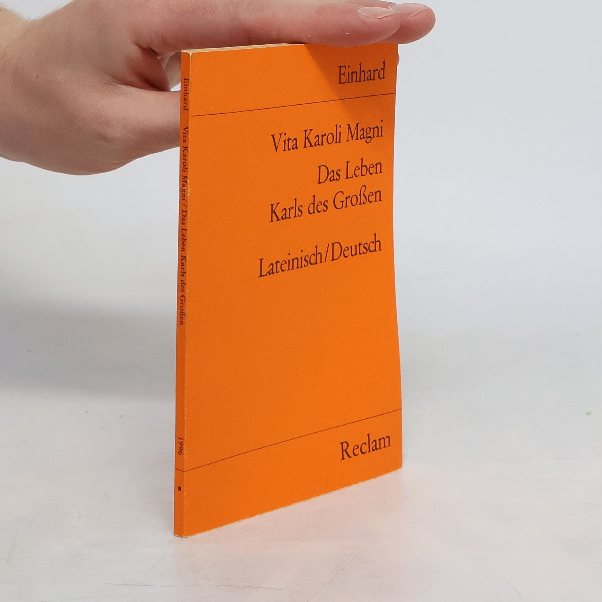 Einhardus Vita Karoli Magni