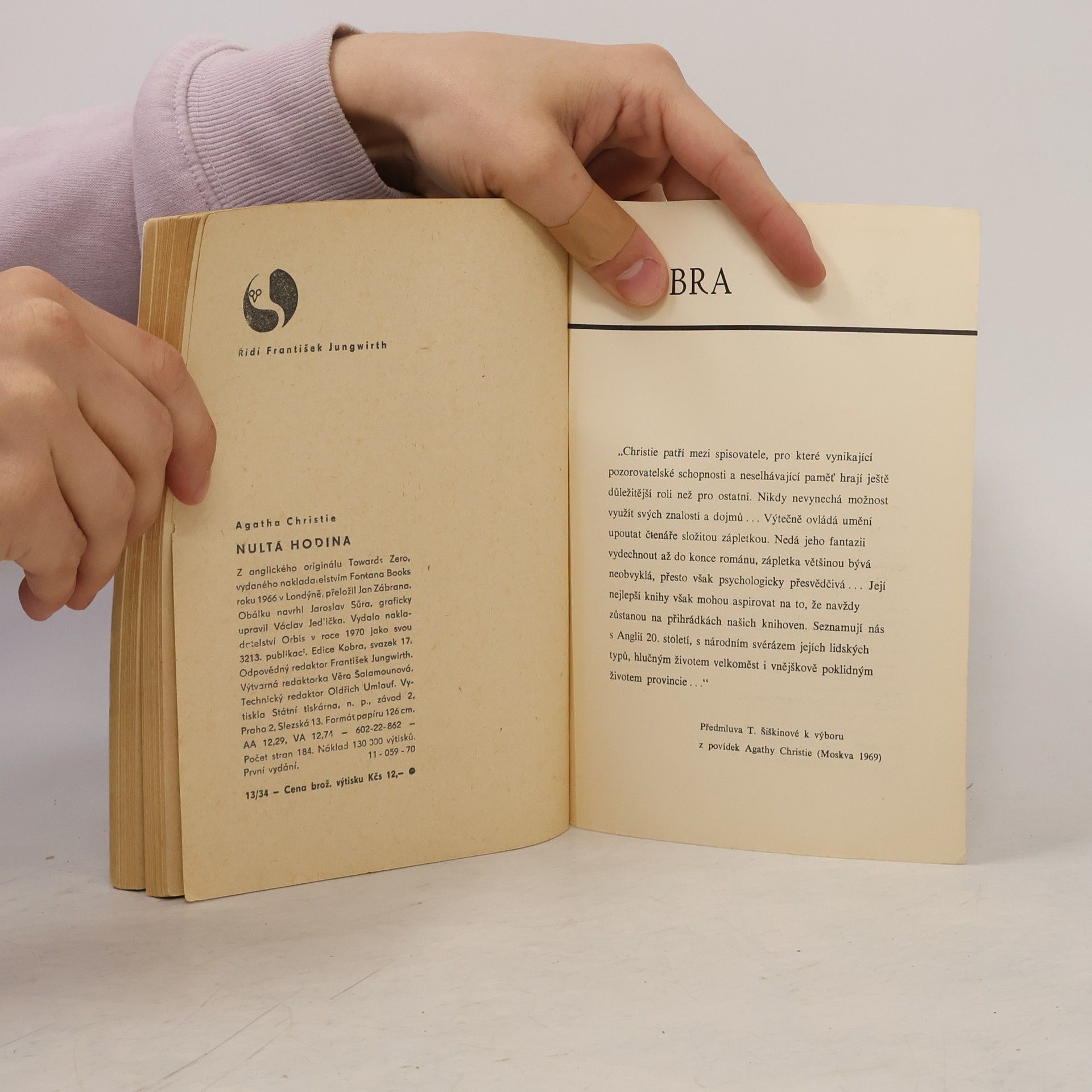 Agatha Christie Nultá hodina