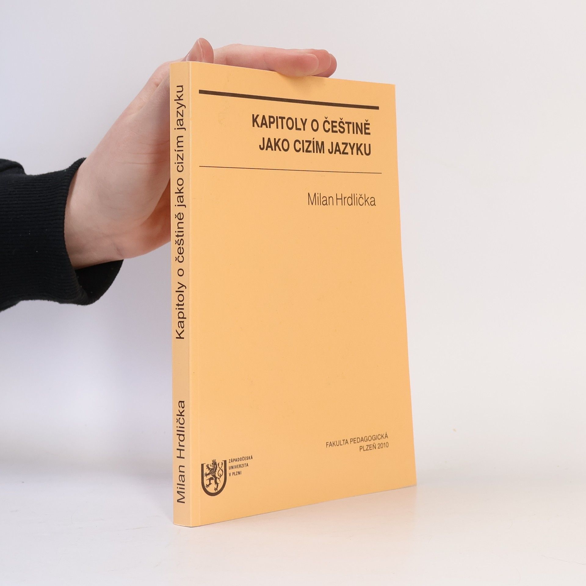 Milan Hrdlička Kapitoly o češtině jako cizím jazyku