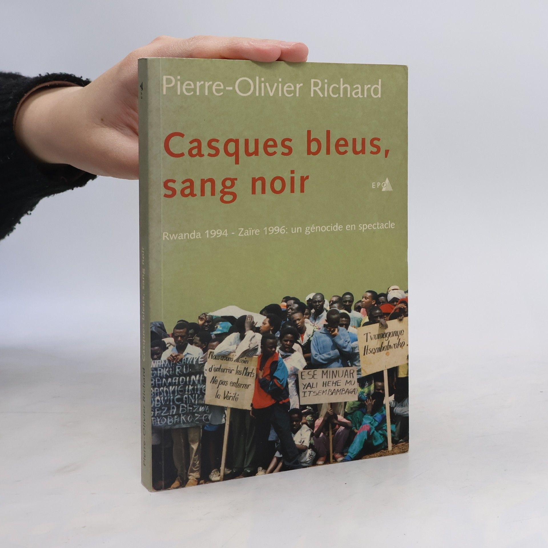 Pierre-Olivier Richard Casques bleus, sang noir