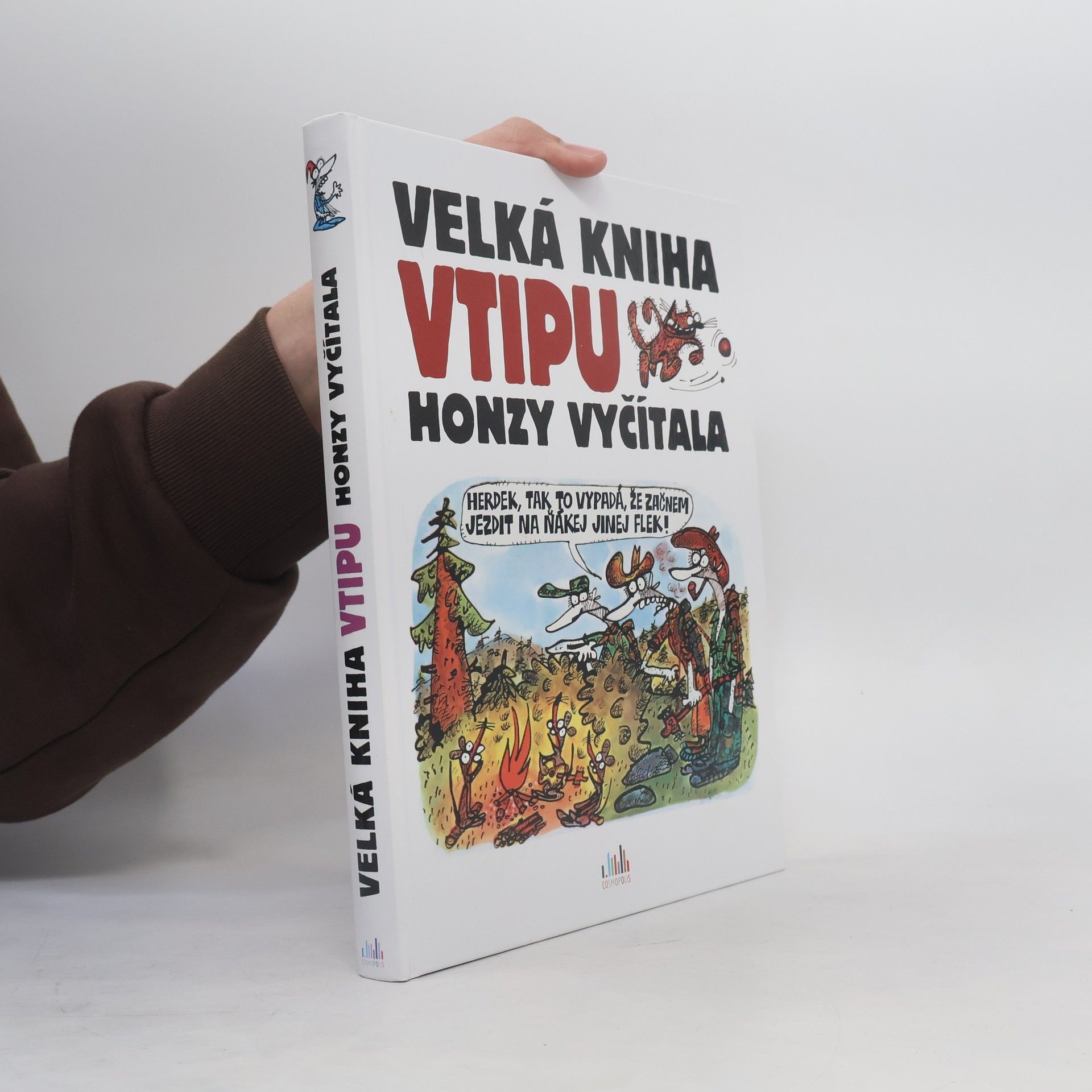 Jan Vyčítal Velká kniha vtipu Honzy Vyčítala