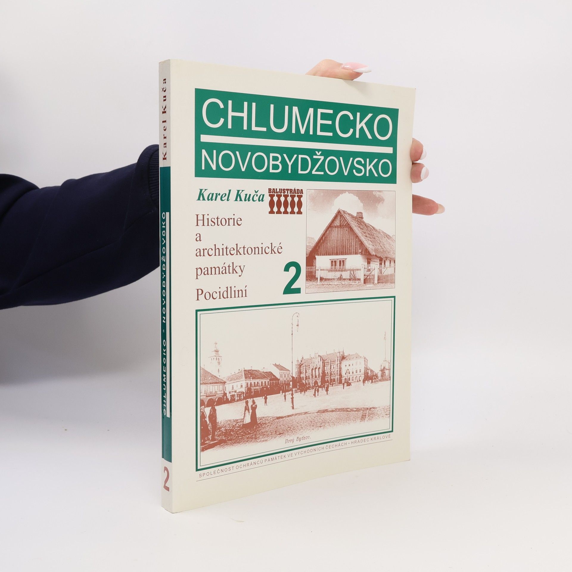 Karel Kuča Chlumecko, Novobydžovsko: historie a architektonické památky Pocidliní. 2