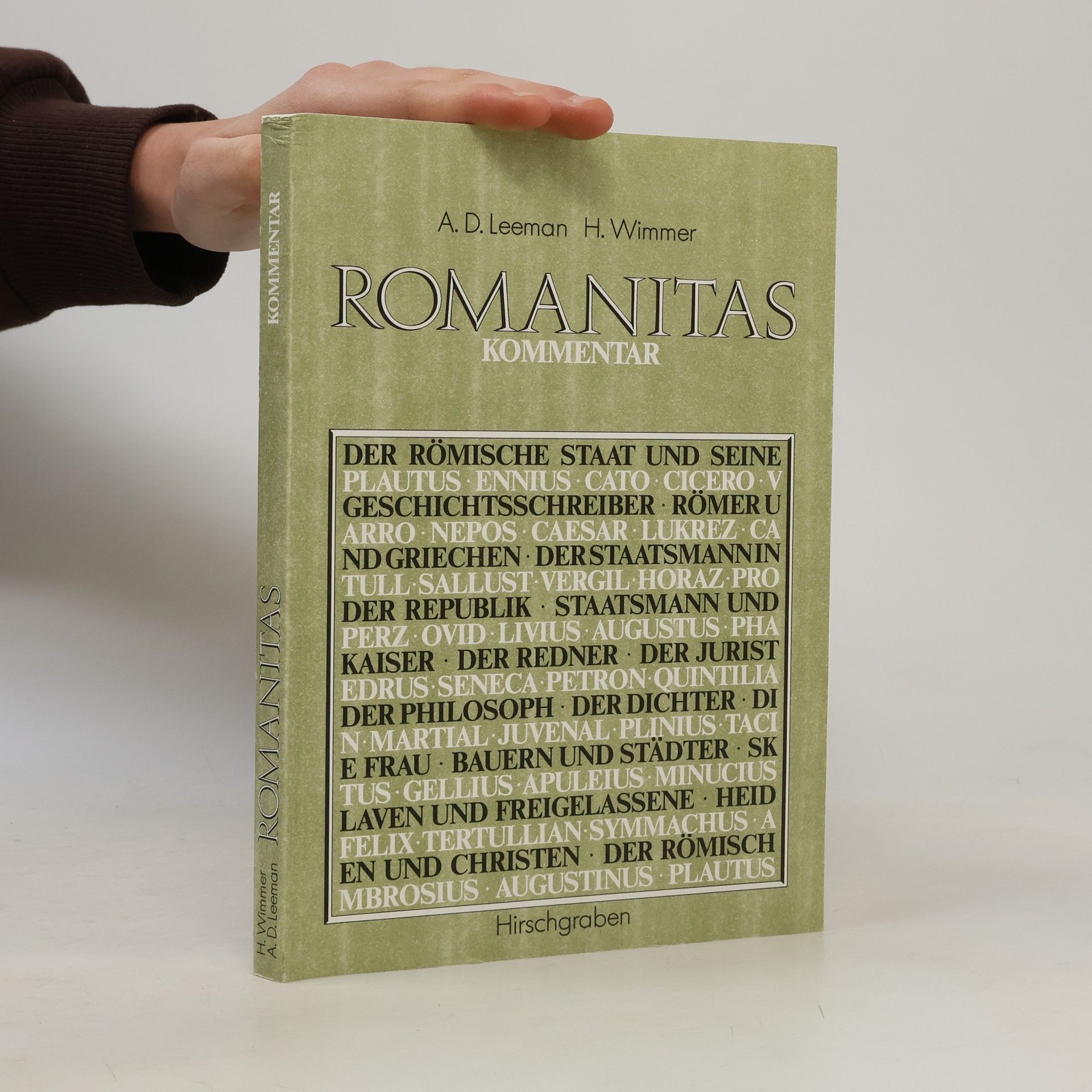 Hartmut Wimmer Romanitas Kommentarbd. / Bearb. von H. Kramer ...
