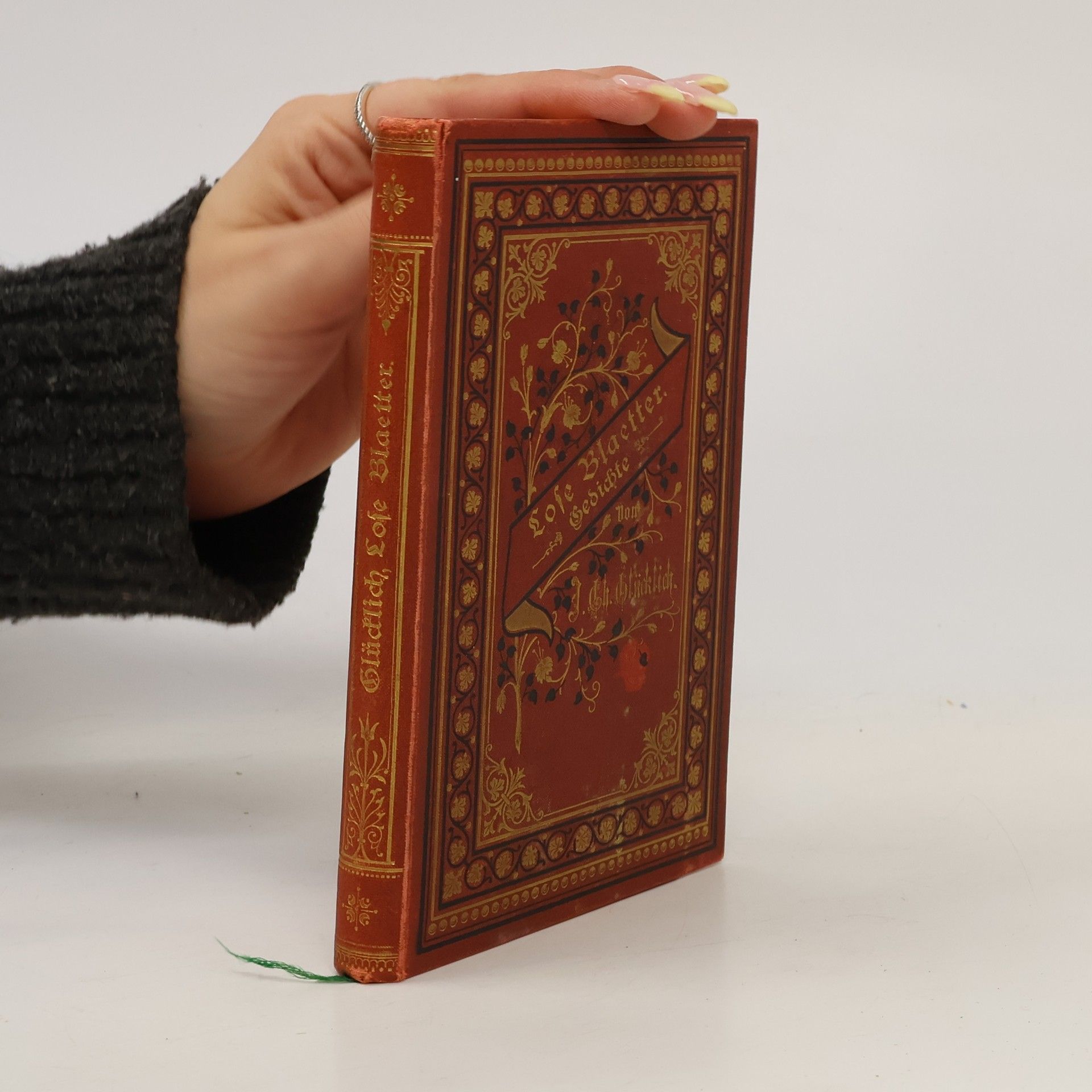 Christian Glücklich Lose Blätter. Gedichte