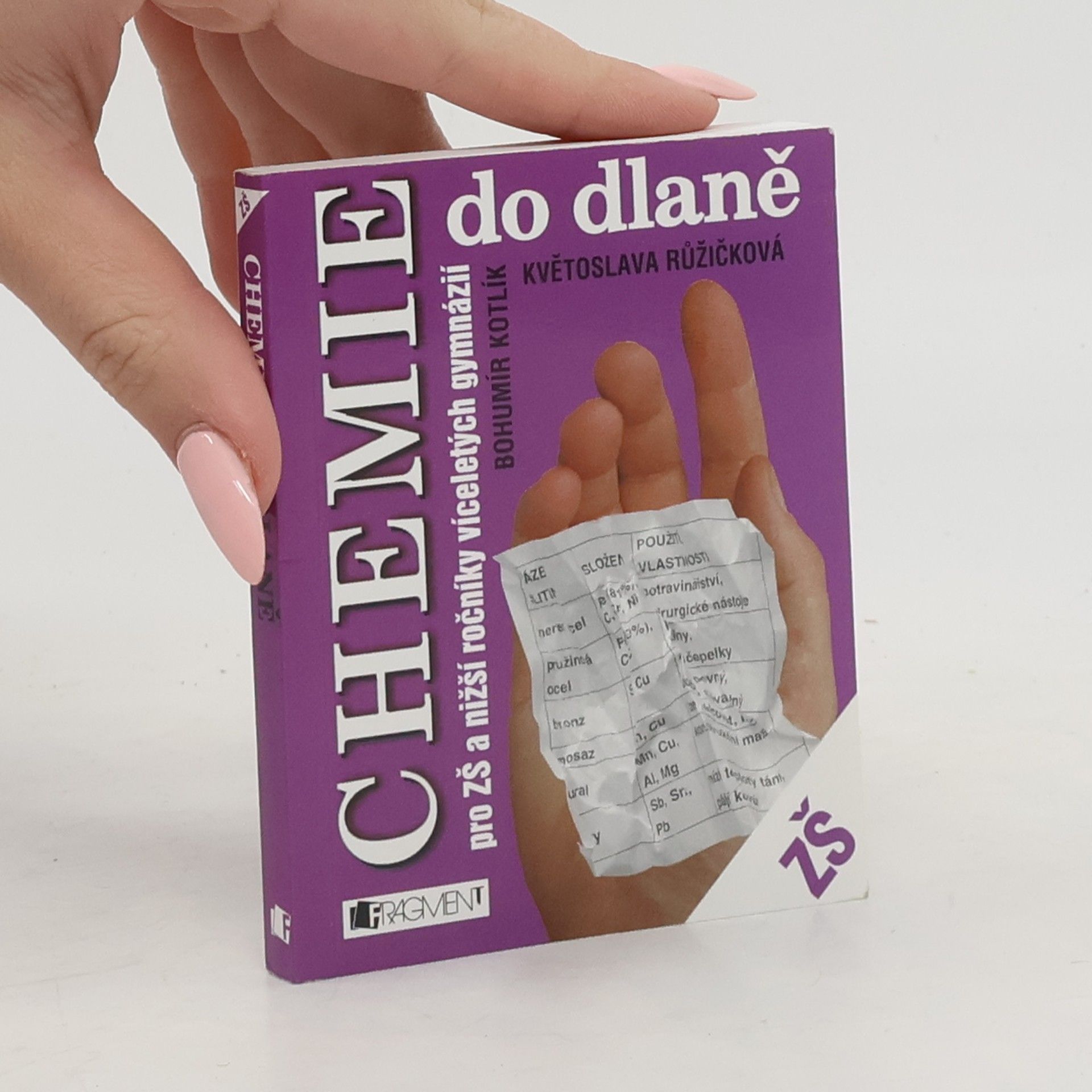Bohumír Kotlík Chemie do dlaně pro ZŠ a nižší ročníky víceletých gymnázií