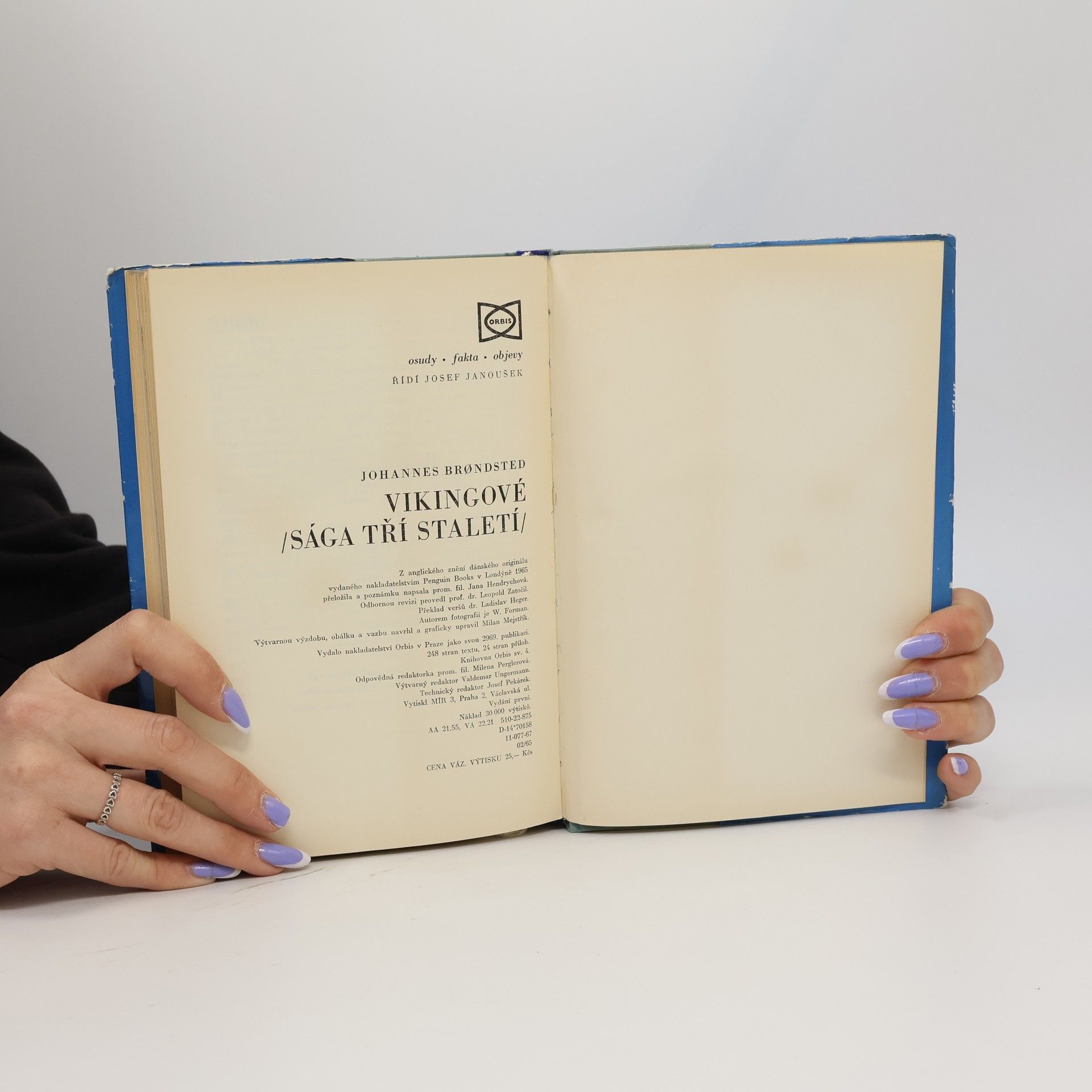 Johannes Brondsted Vikingové. Sága tří staletí