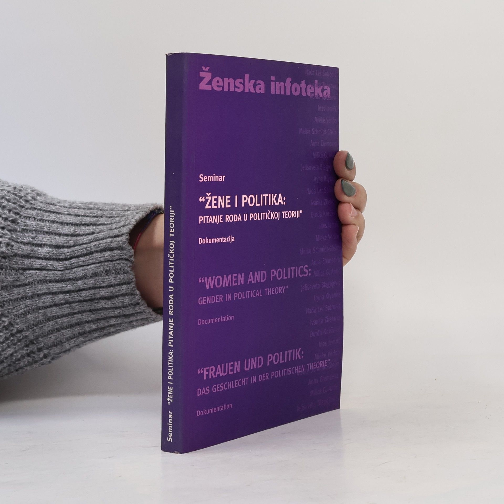 Various authors Žene i politika: Pitanje roda u političkoj teoriji