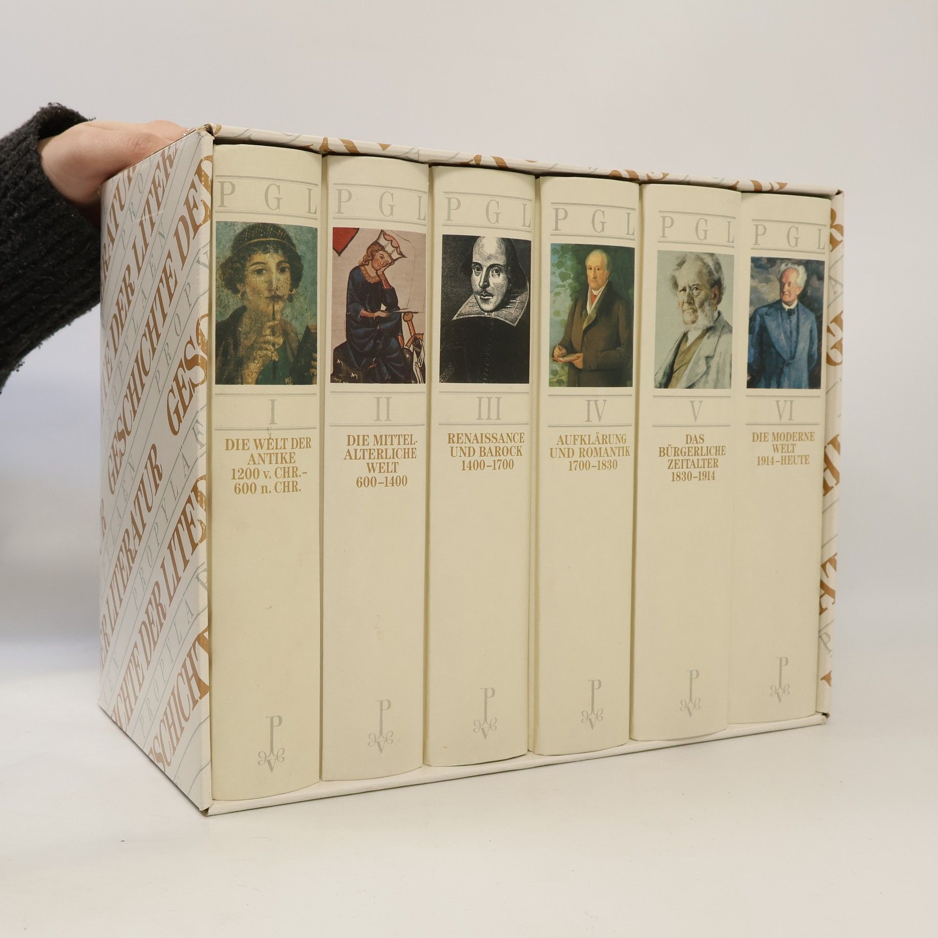 Auteurscollectief Propyläen-Geschichte der Literatur I-VI