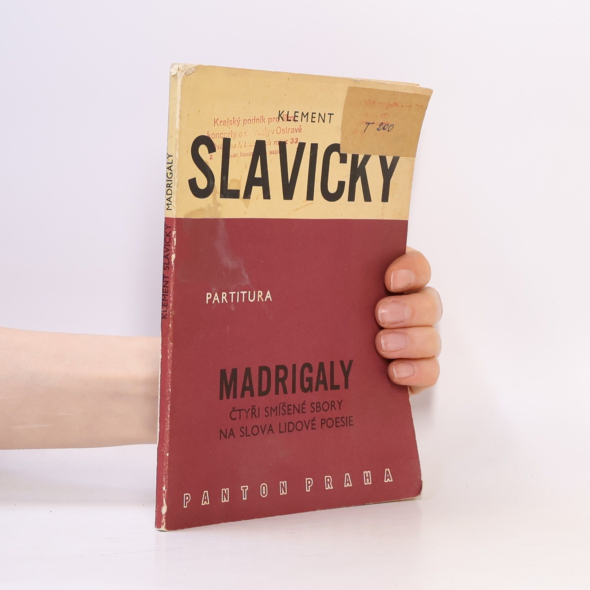 Klement Slavický Madrigaly