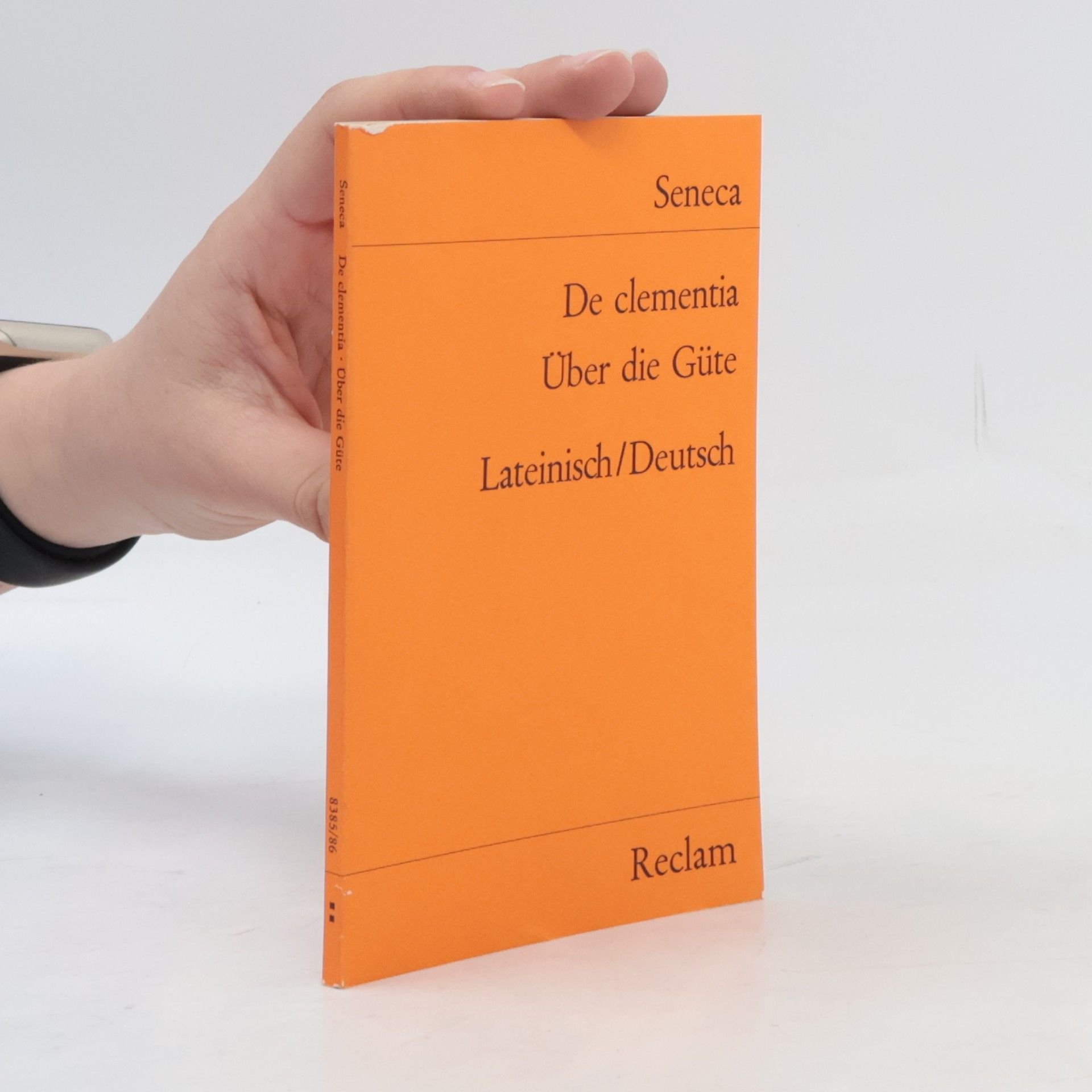 Der Jüngere Seneca De clementia. Über die Güte