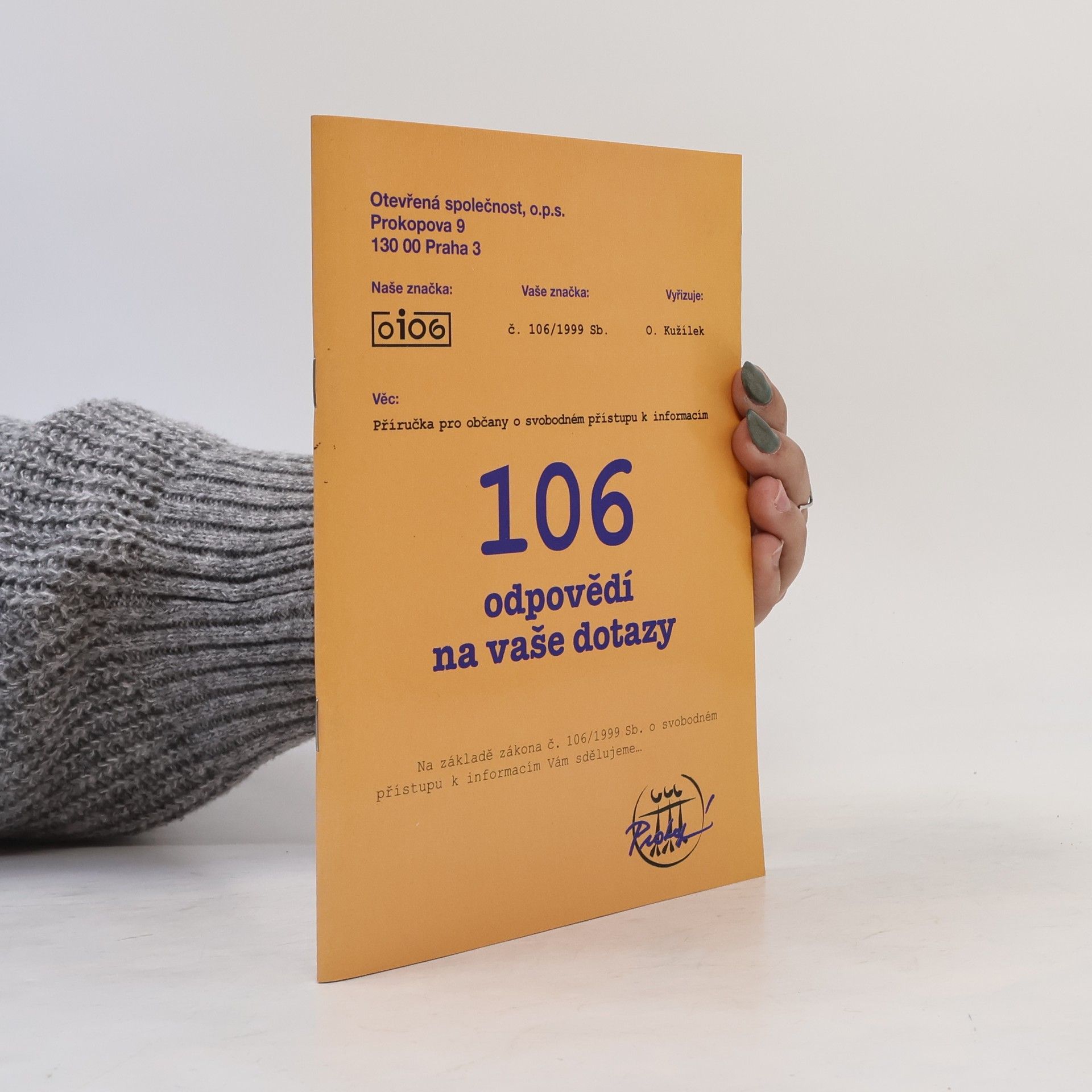 Oldřich Kužílek 106 odpovědí na vaše dotazy