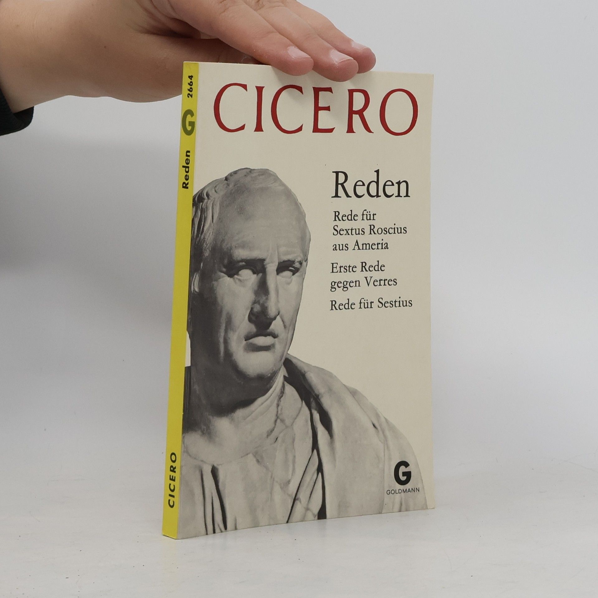 Marcus Tullius Cicero Reden
