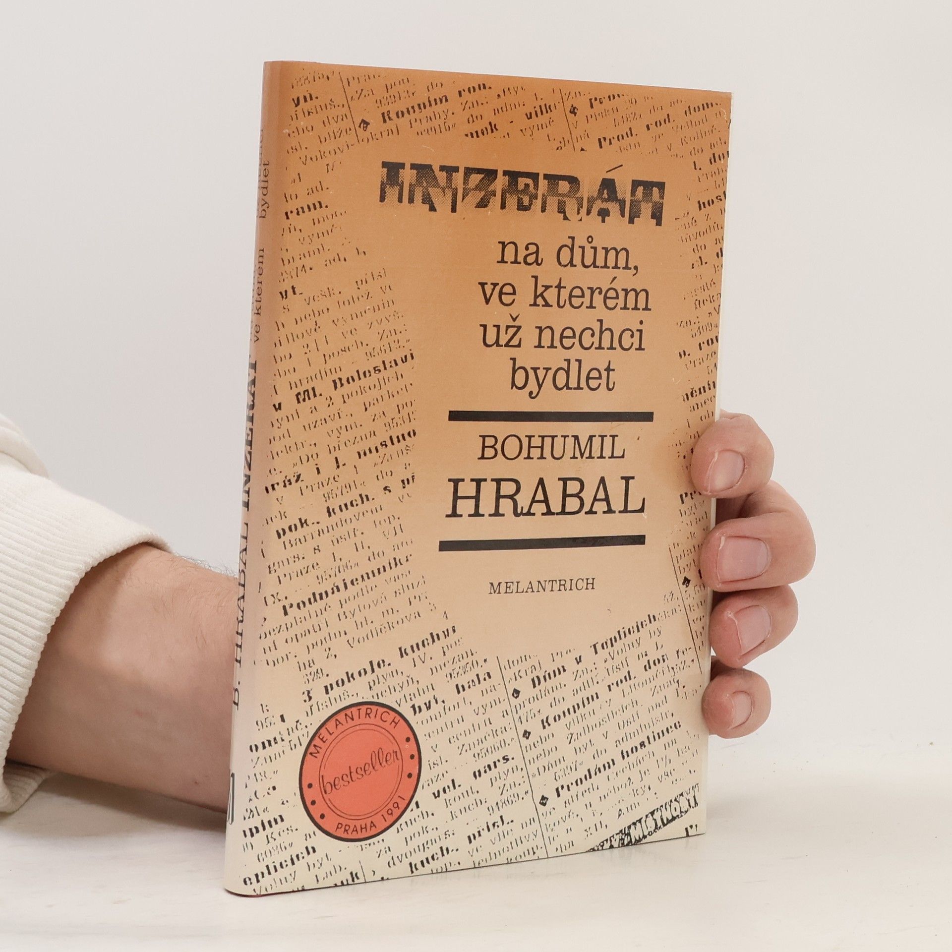 Bohumil Hrabal Inzerát na dům, ve kterém už nechci bydlet