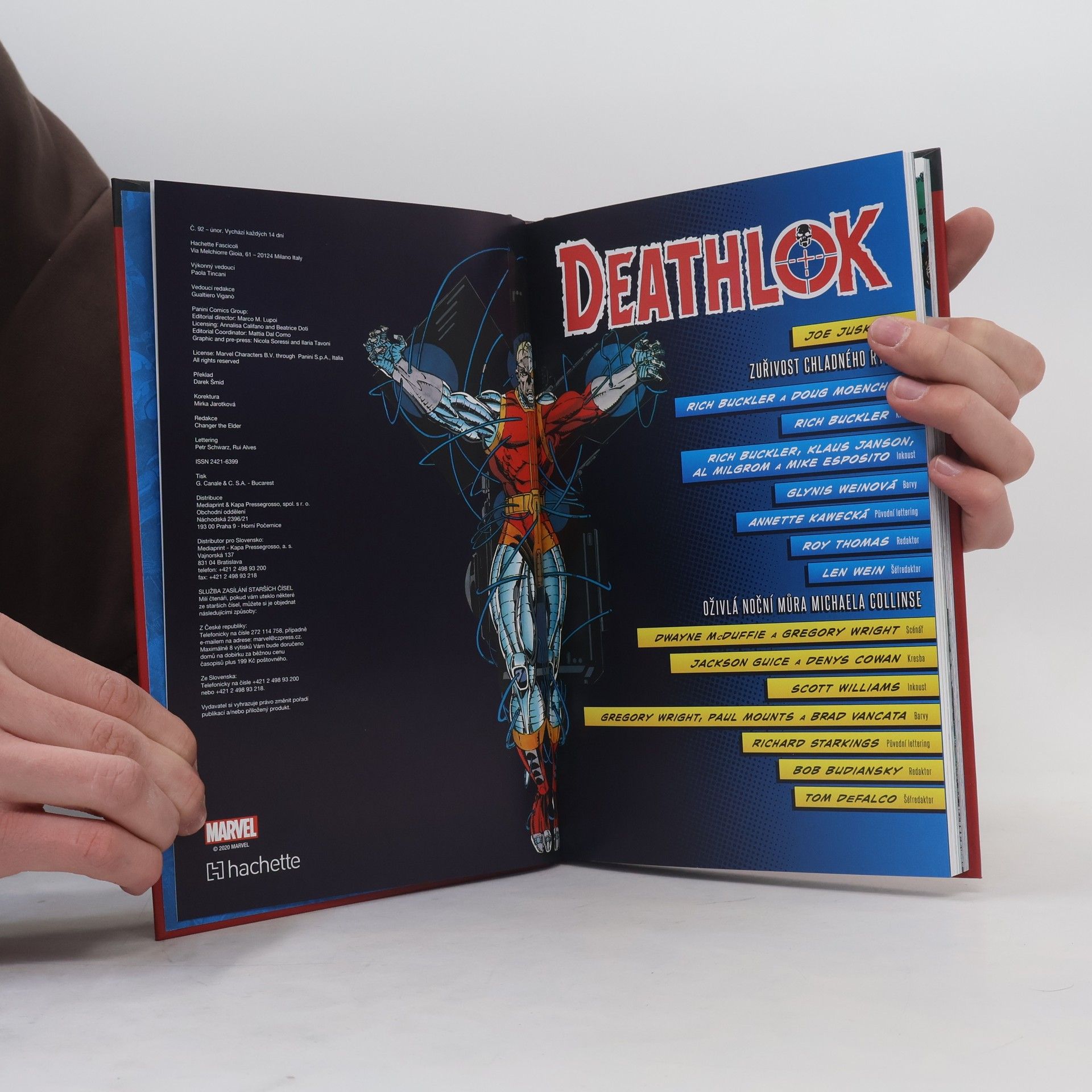Kolektiv autorů Nejmocnější hrdinové Marvelu 92. Deathlok
